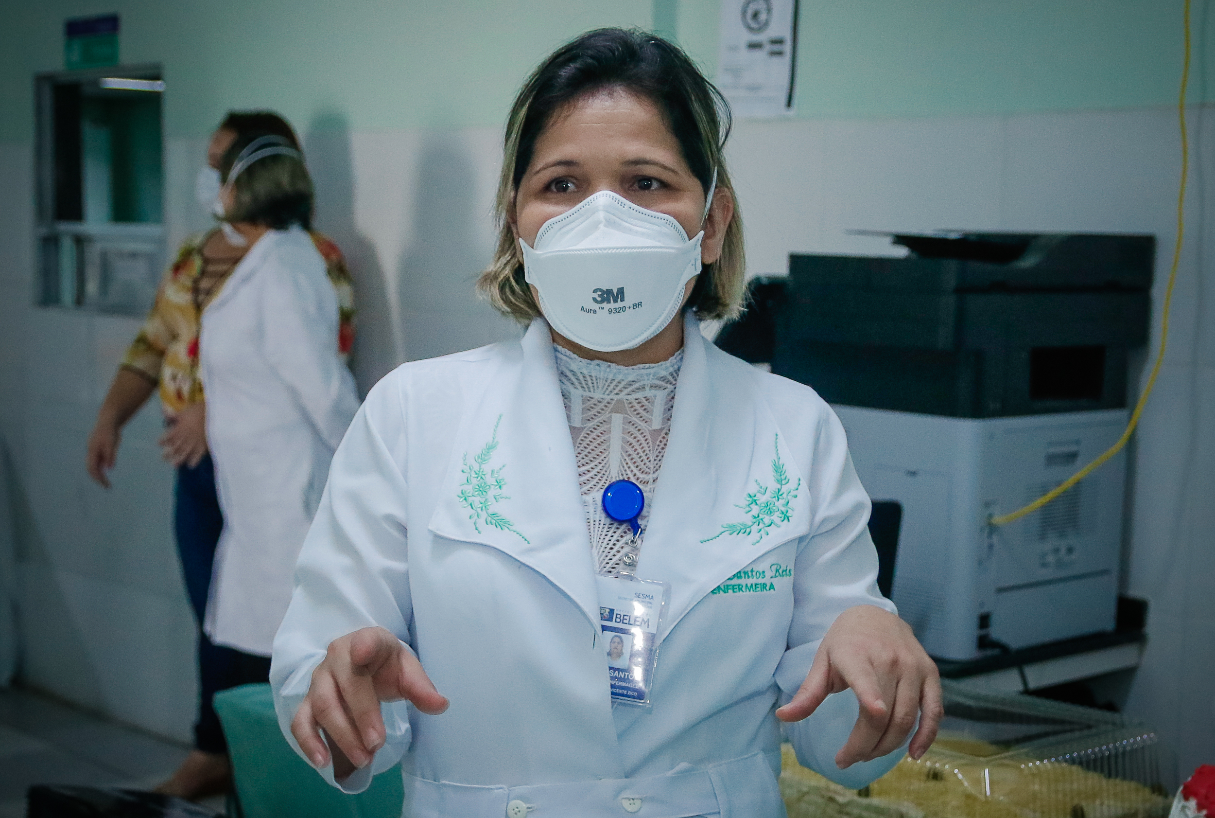 Enfermeiros e assistentes sociais do Hospital Dom Vicente Zico são homenageados