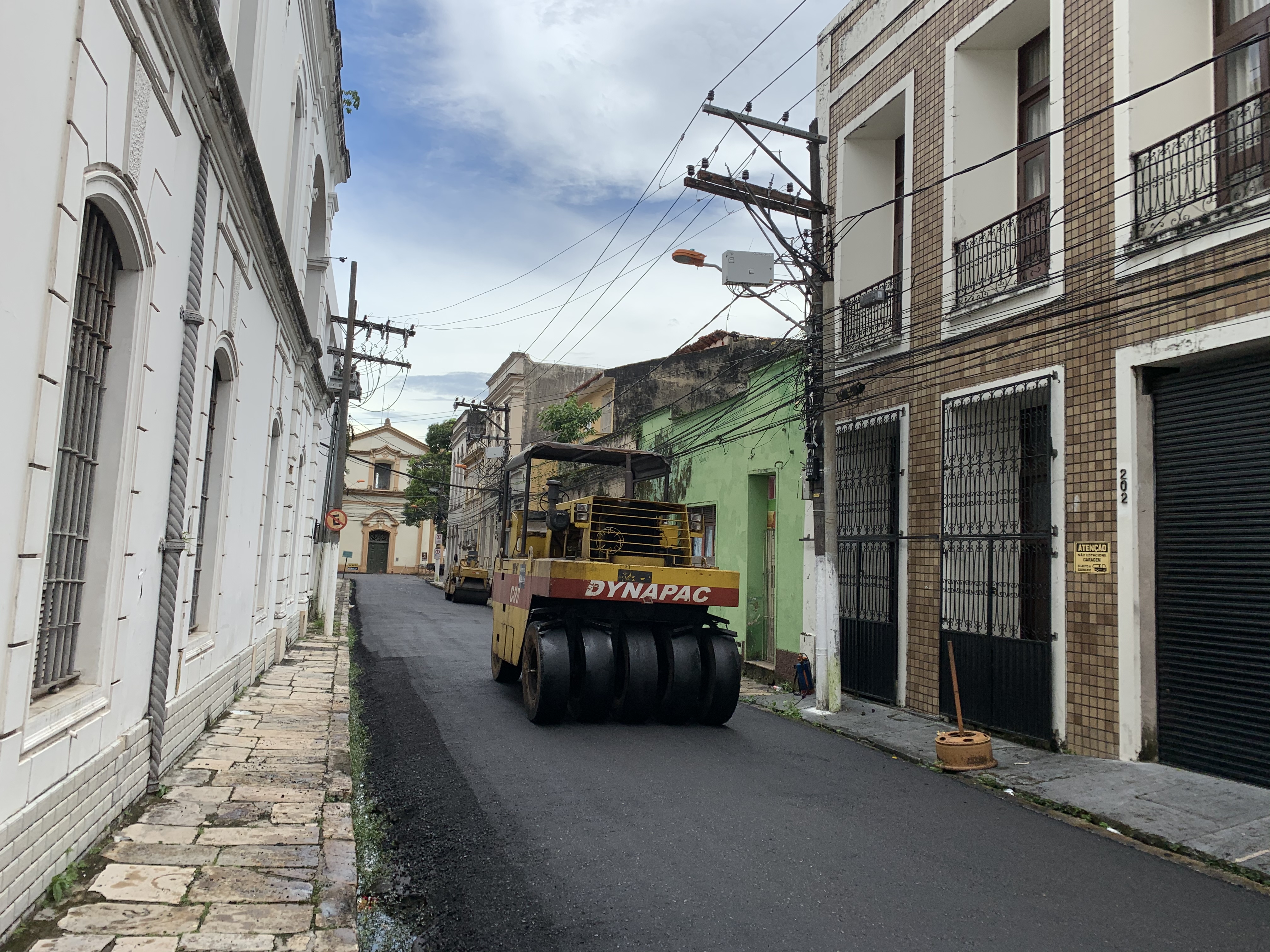 Centro histórico de Belém recebe obras de revitalização