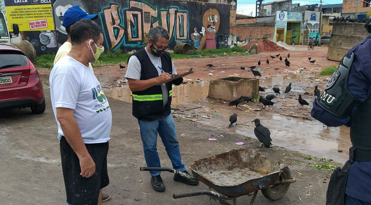 Em três dias de fiscalização, 16 carroças são apreendidas