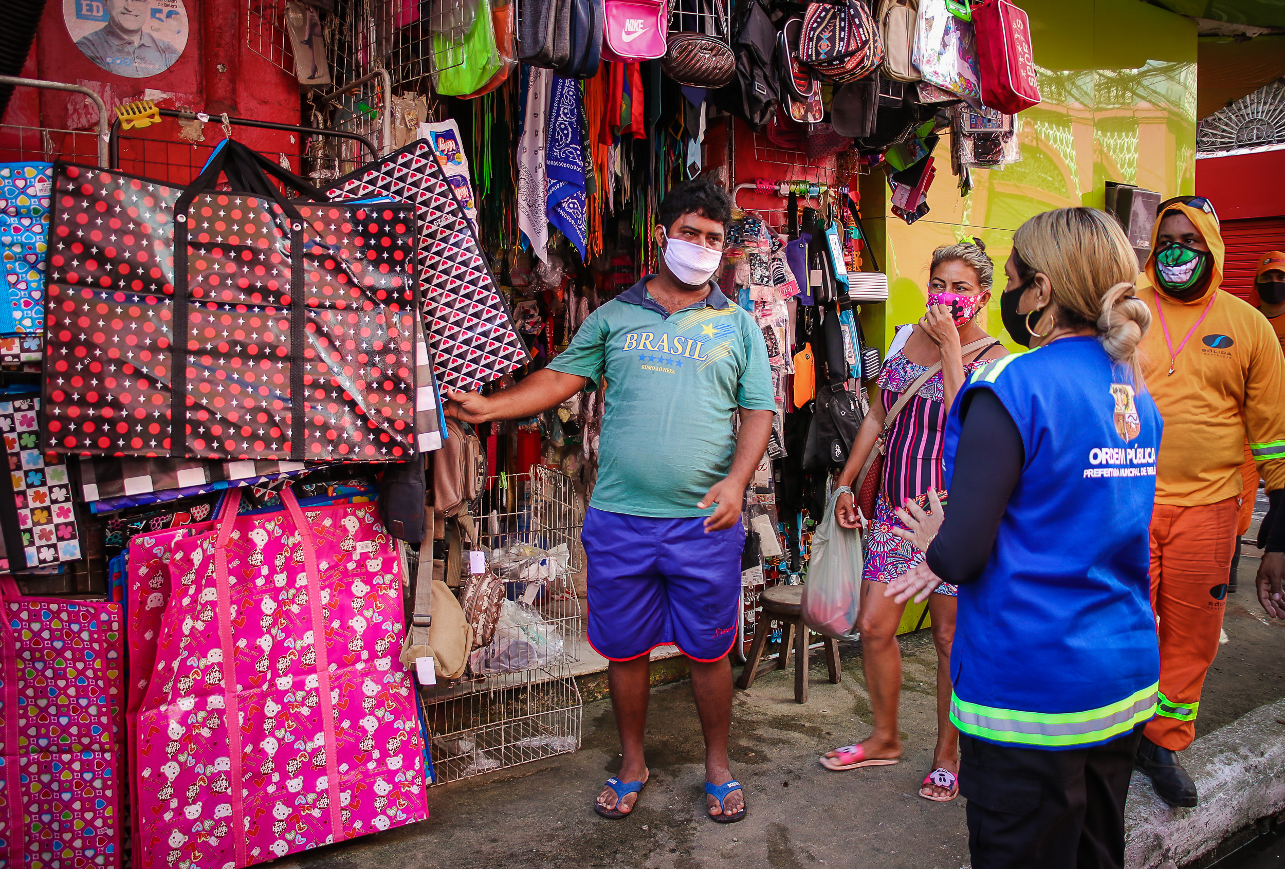 Comitê de Segurança Municipal realiza fiscalização no Comércio de Belém