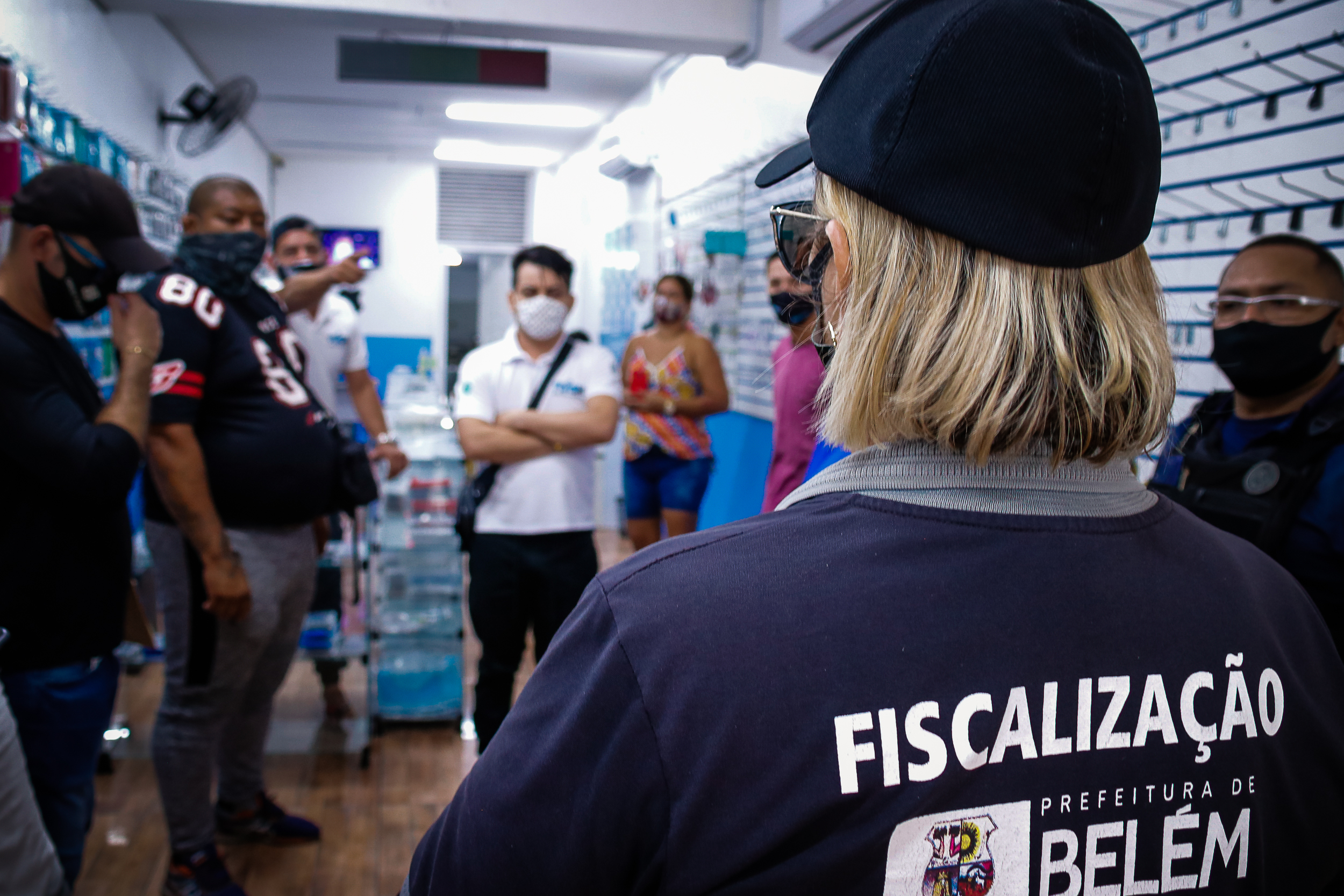 Comitê de Segurança Municipal realiza fiscalização no Comércio de Belém