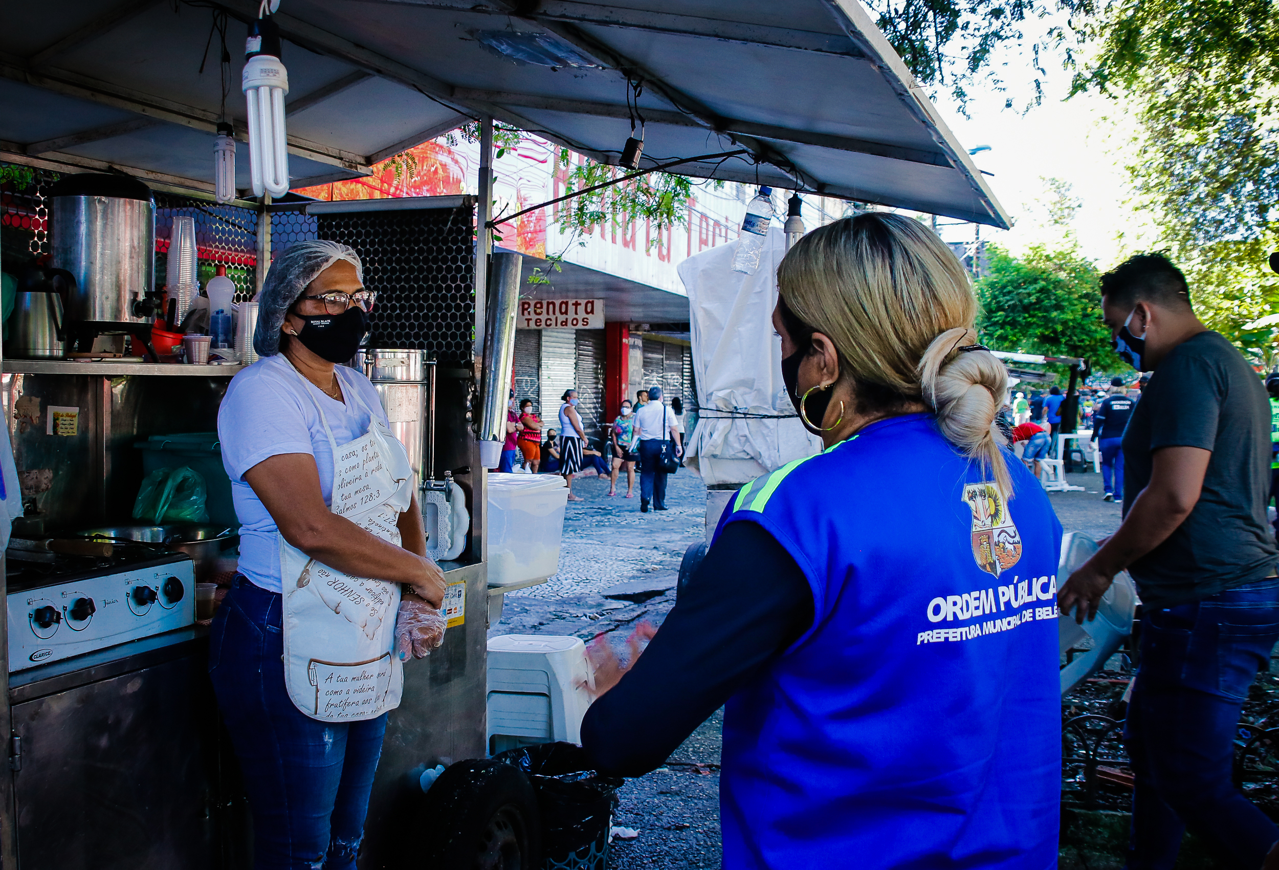Comitê de Segurança Municipal realiza fiscalização no Comércio de Belém
