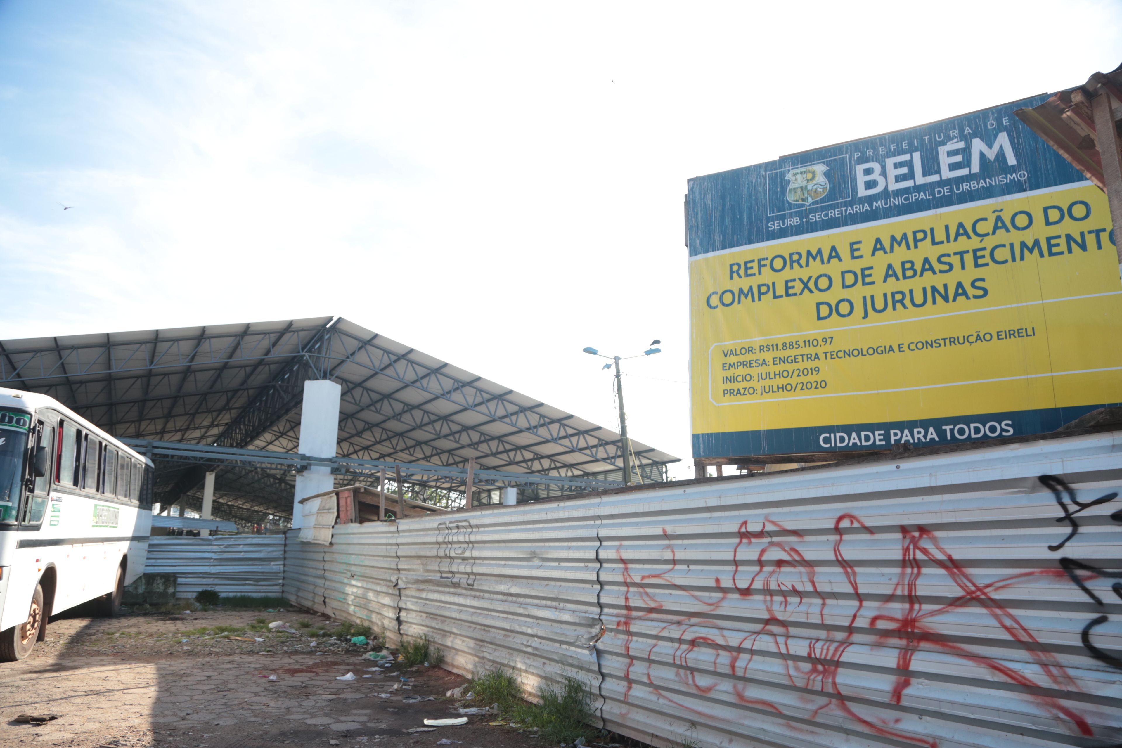 Obras de reforma e ampliação do Complexo do Jurunas avançam para a reta final