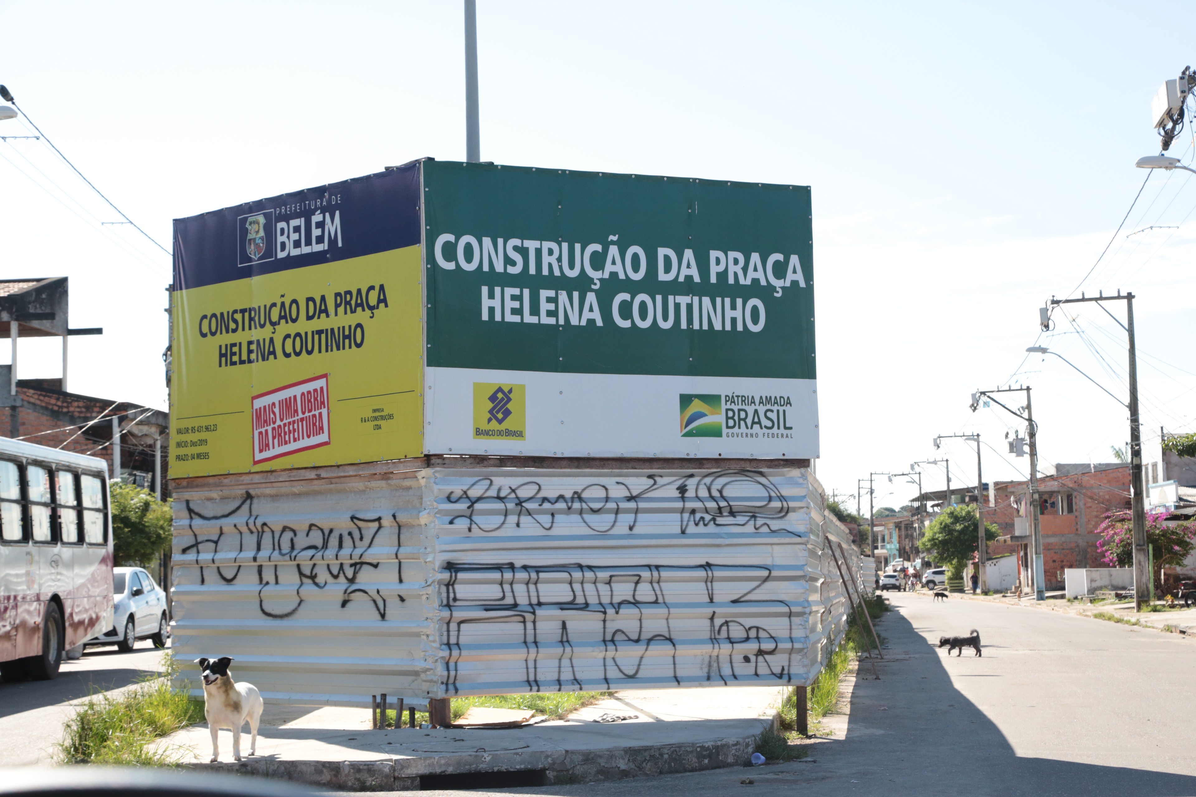Obras da praça Helena Coutinho entram na fase final