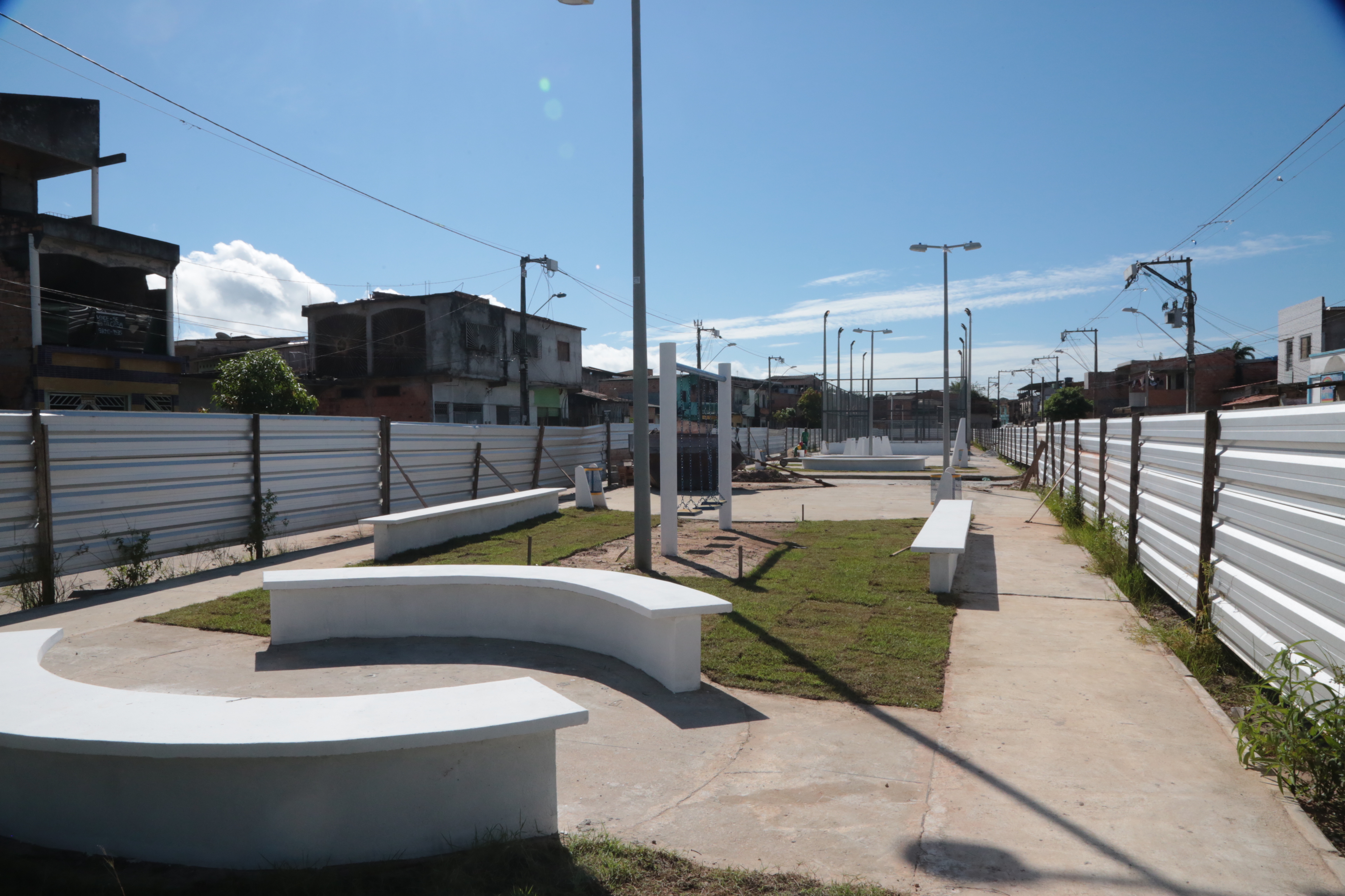 Obras da praça Helena Coutinho entram na fase final