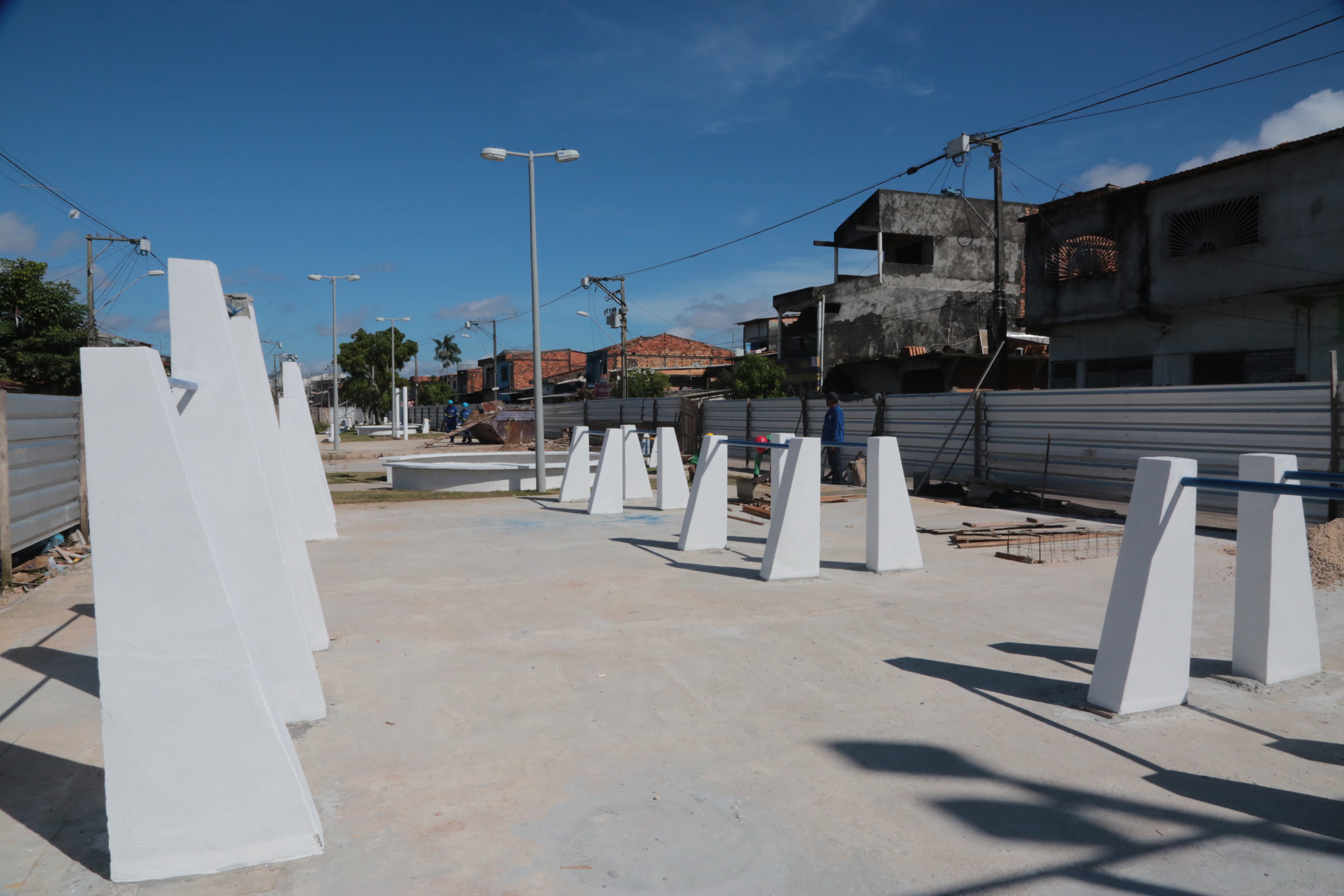 Obras da praça Helena Coutinho entram na fase final