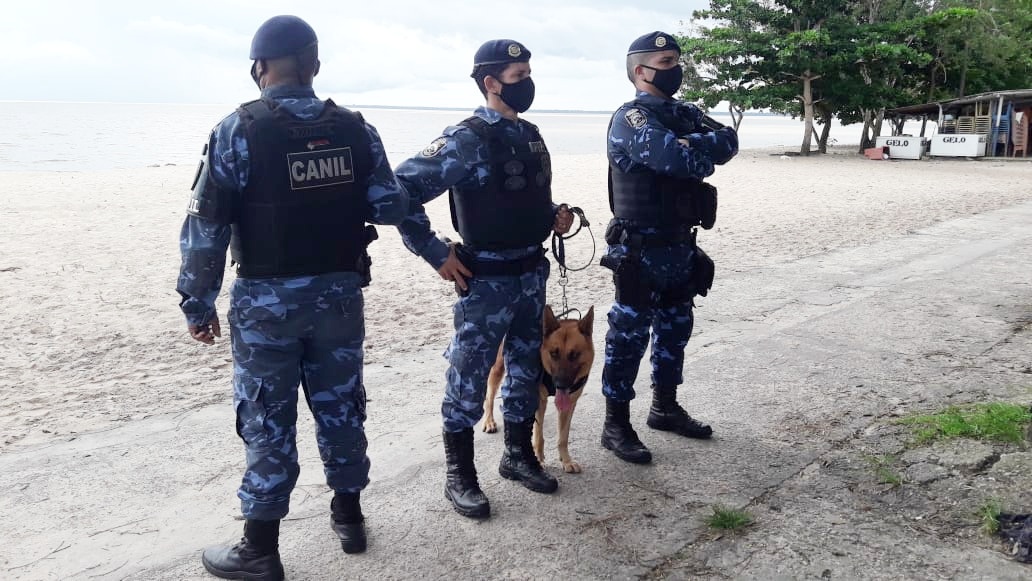 Guarda Municipal retira mais de 300 banhistas das praias de Mosqueiro e Outeiro