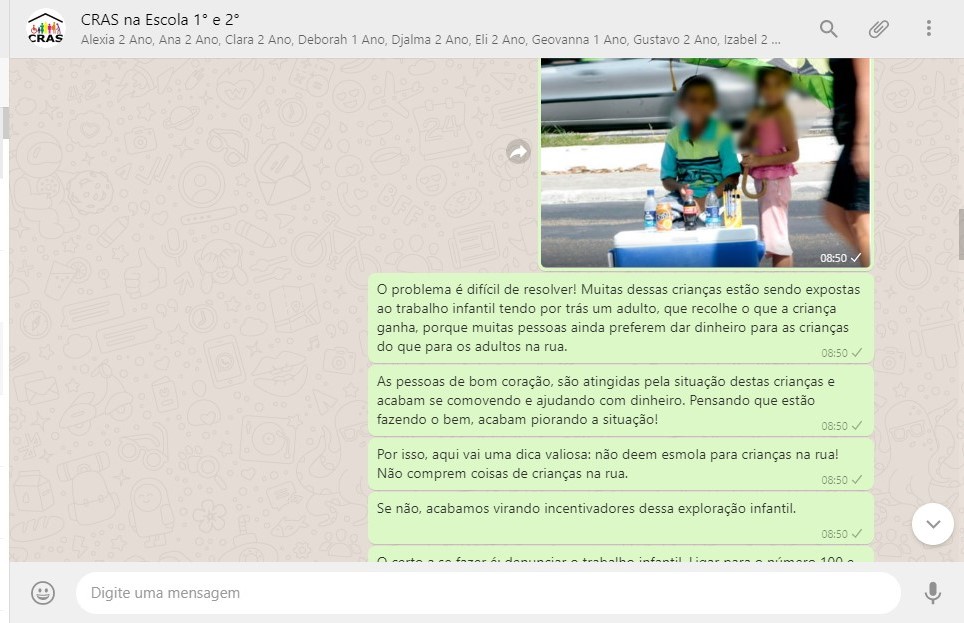 Funpapa faz campanha virtual contra o trabalho infantil durante a pandemia