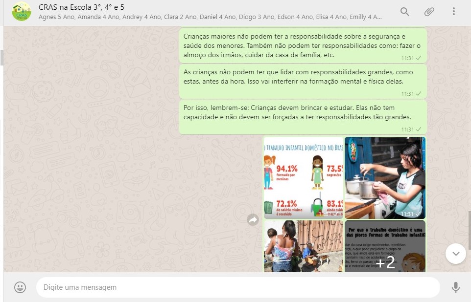 Funpapa faz campanha virtual contra o trabalho infantil durante a pandemia