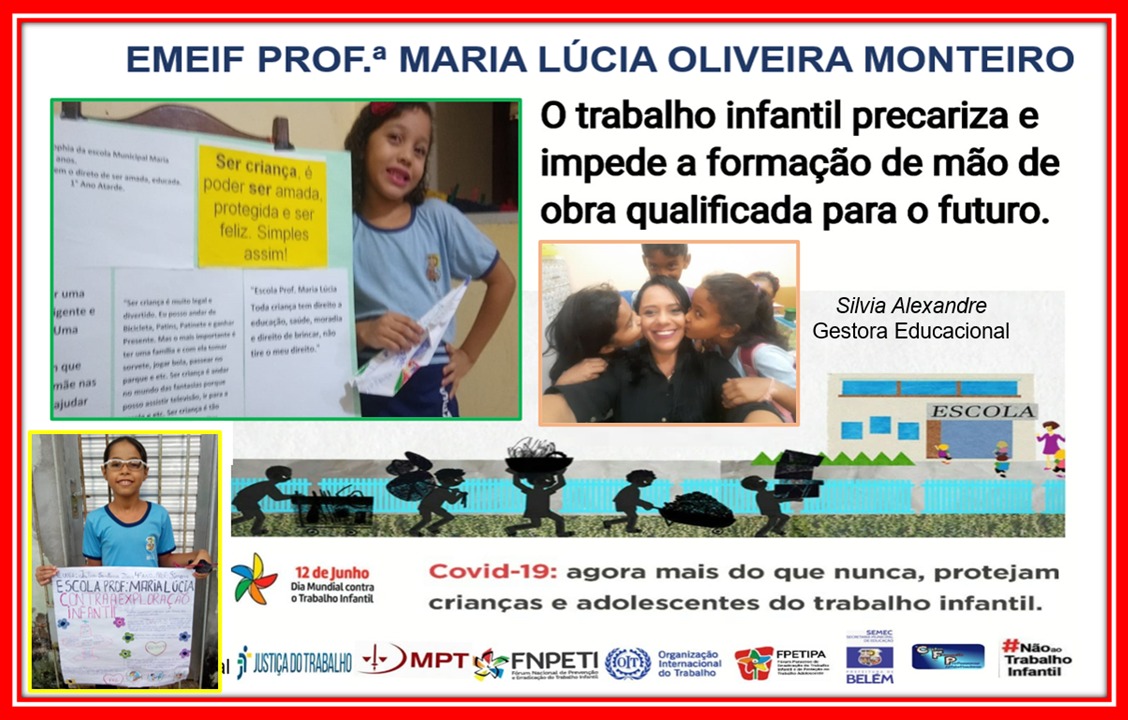 Semec adere à campanha de conscientização do Dia Nacional de Combate ao trabalho Infantil