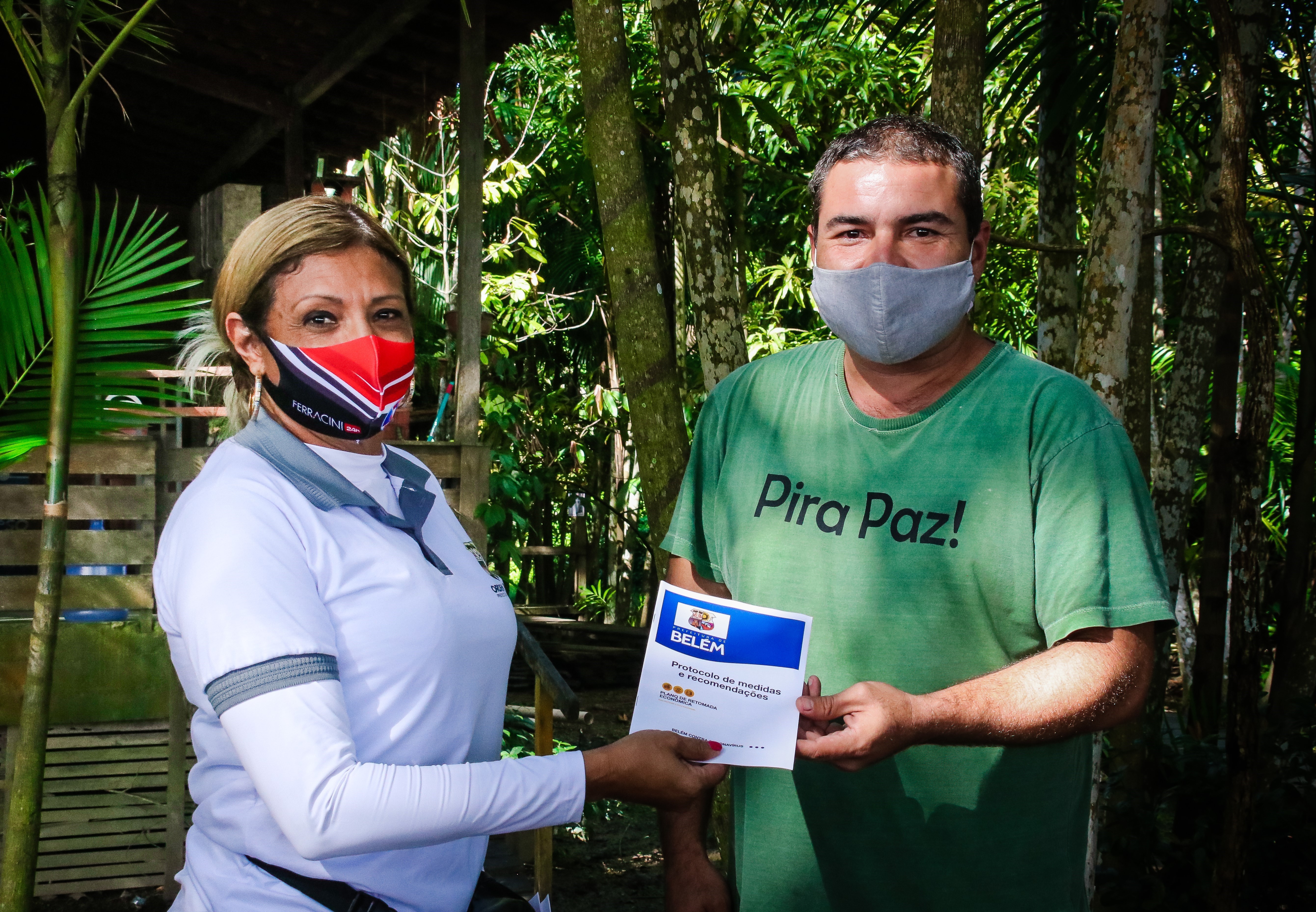 Agentes da Prefeitura de Belém fiscalizam 33 restaurantes da ilha do Combu