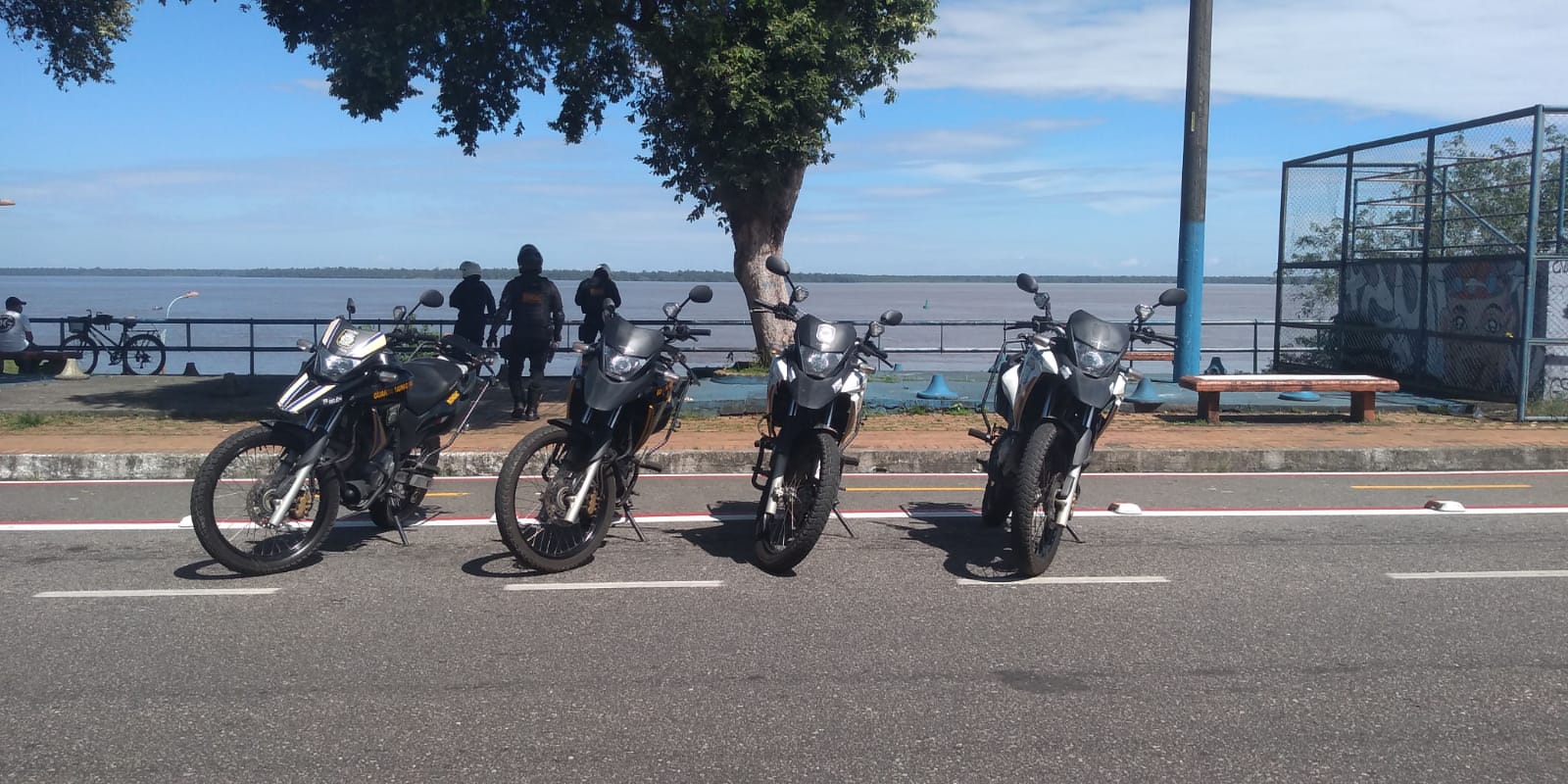 Guarda Municipal retira banhistas das praias de Belém no fim de semana
