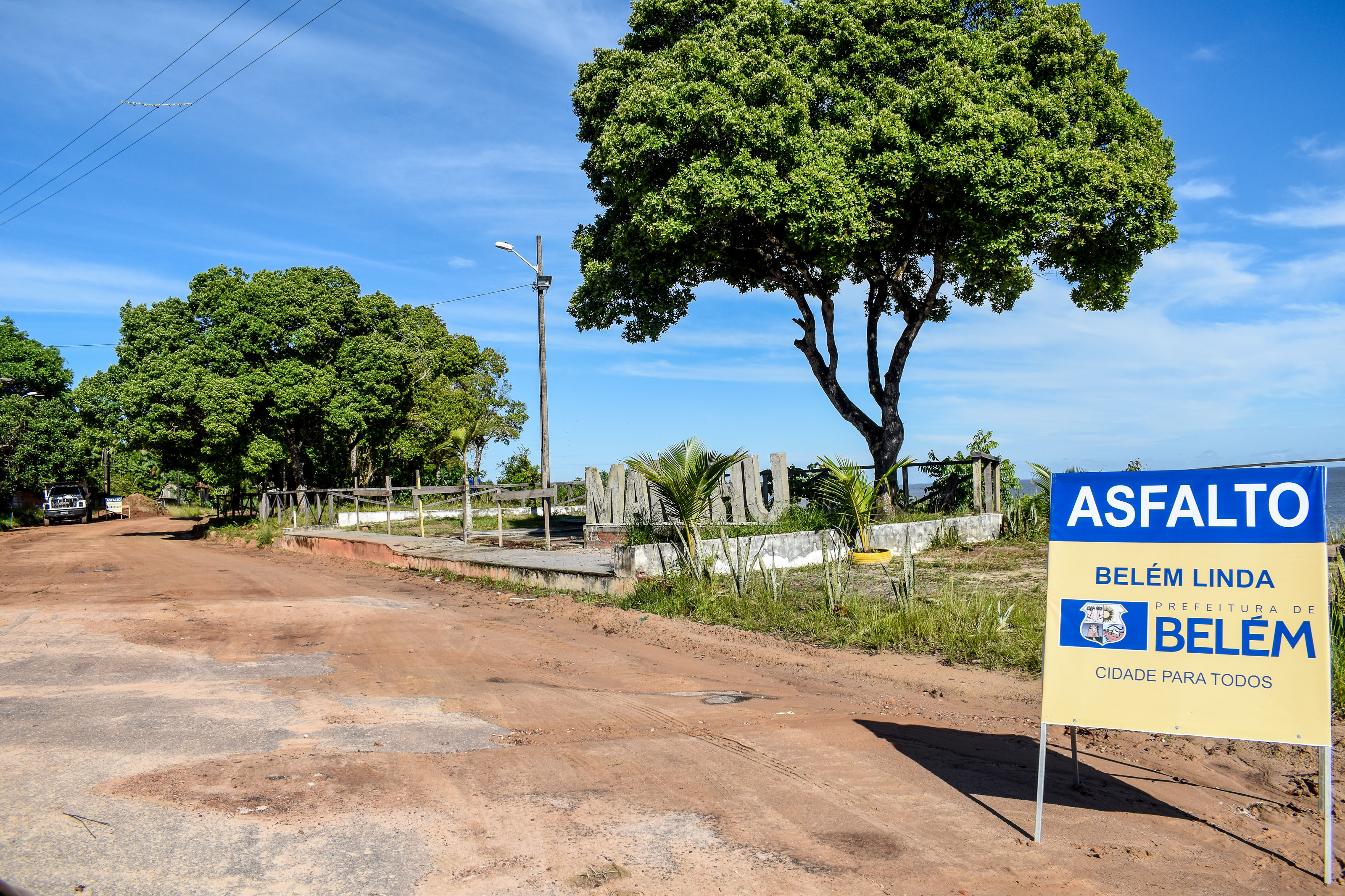 Mosqueiro ganha mais obras de saneamento e urbanismo