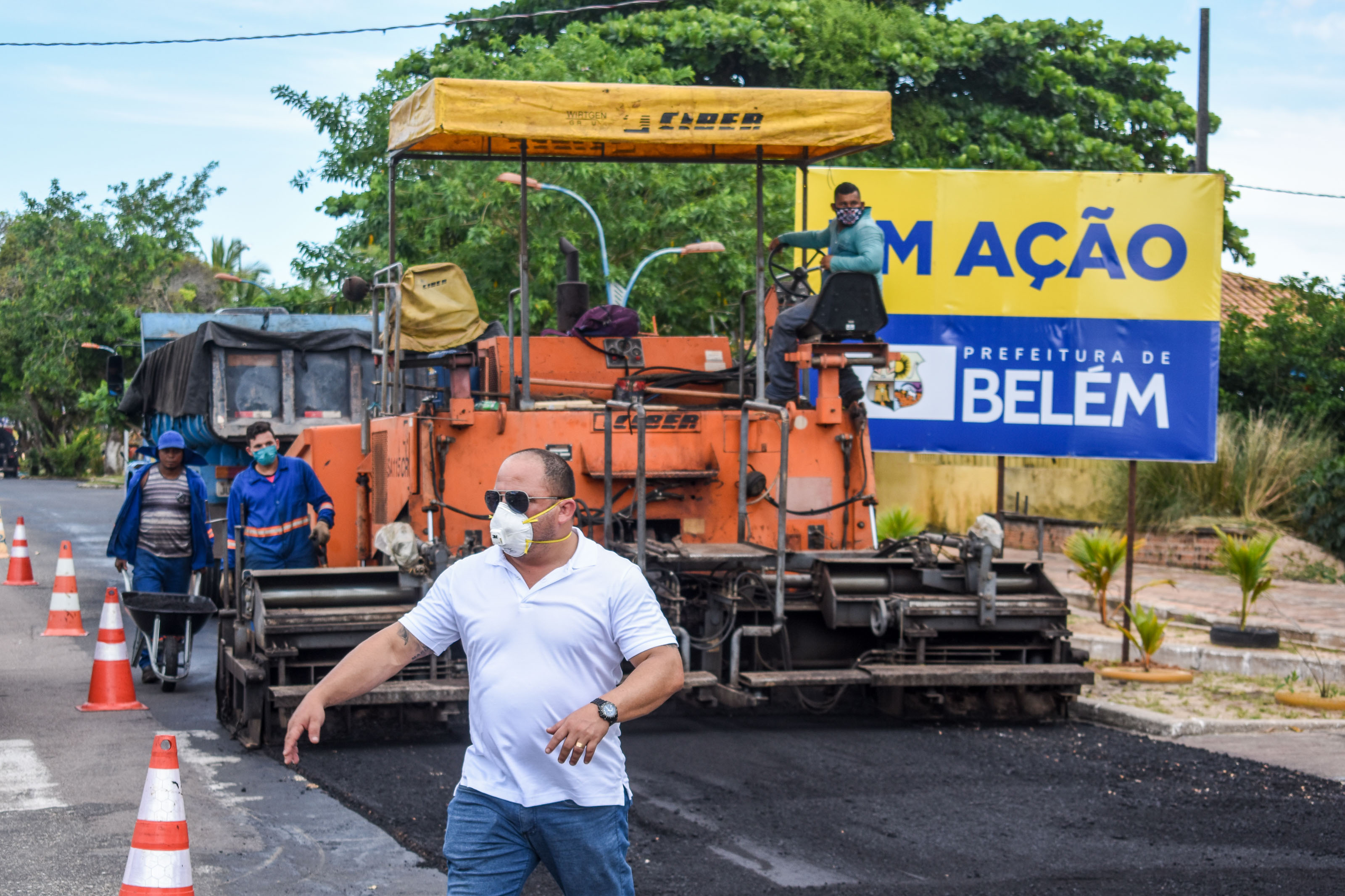 Mosqueiro ganha mais obras de saneamento e urbanismo
