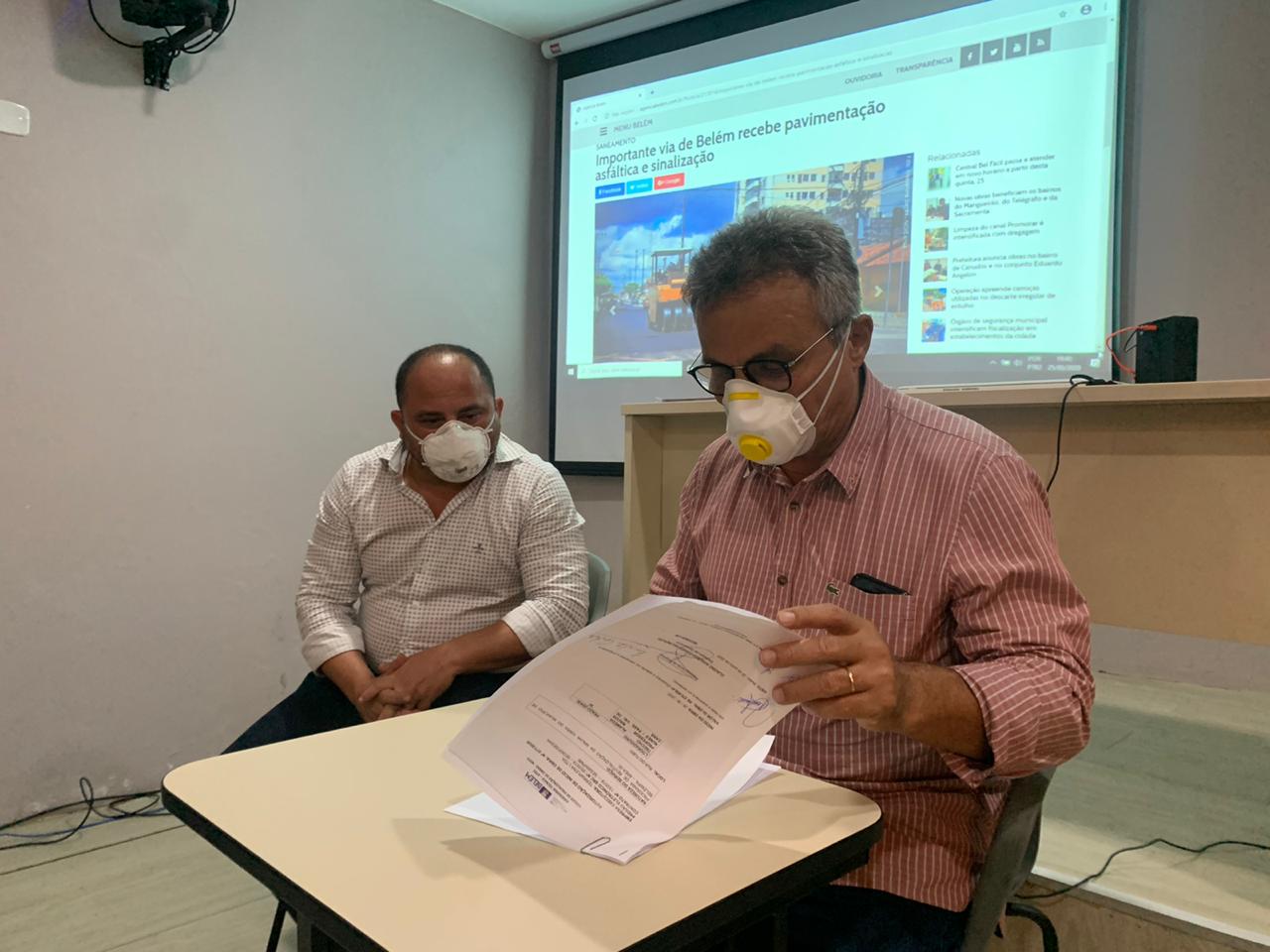 Novas obras de pavimentação beneficiam os bairros da Cabanagem e Terra Firme