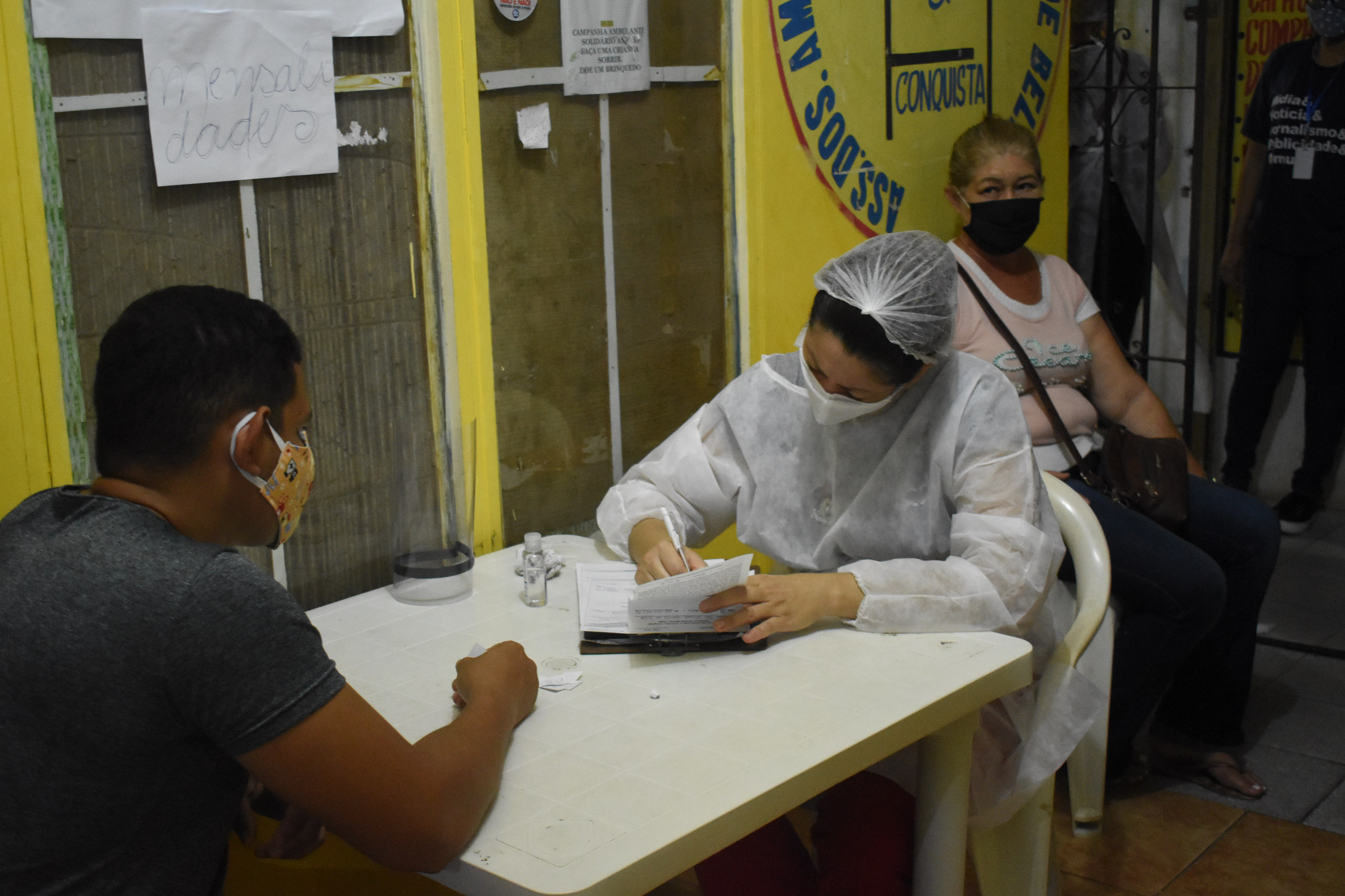 Prefeitura ainda tem disponível mais de sete mil vagas para testes rápidos da Covid-19