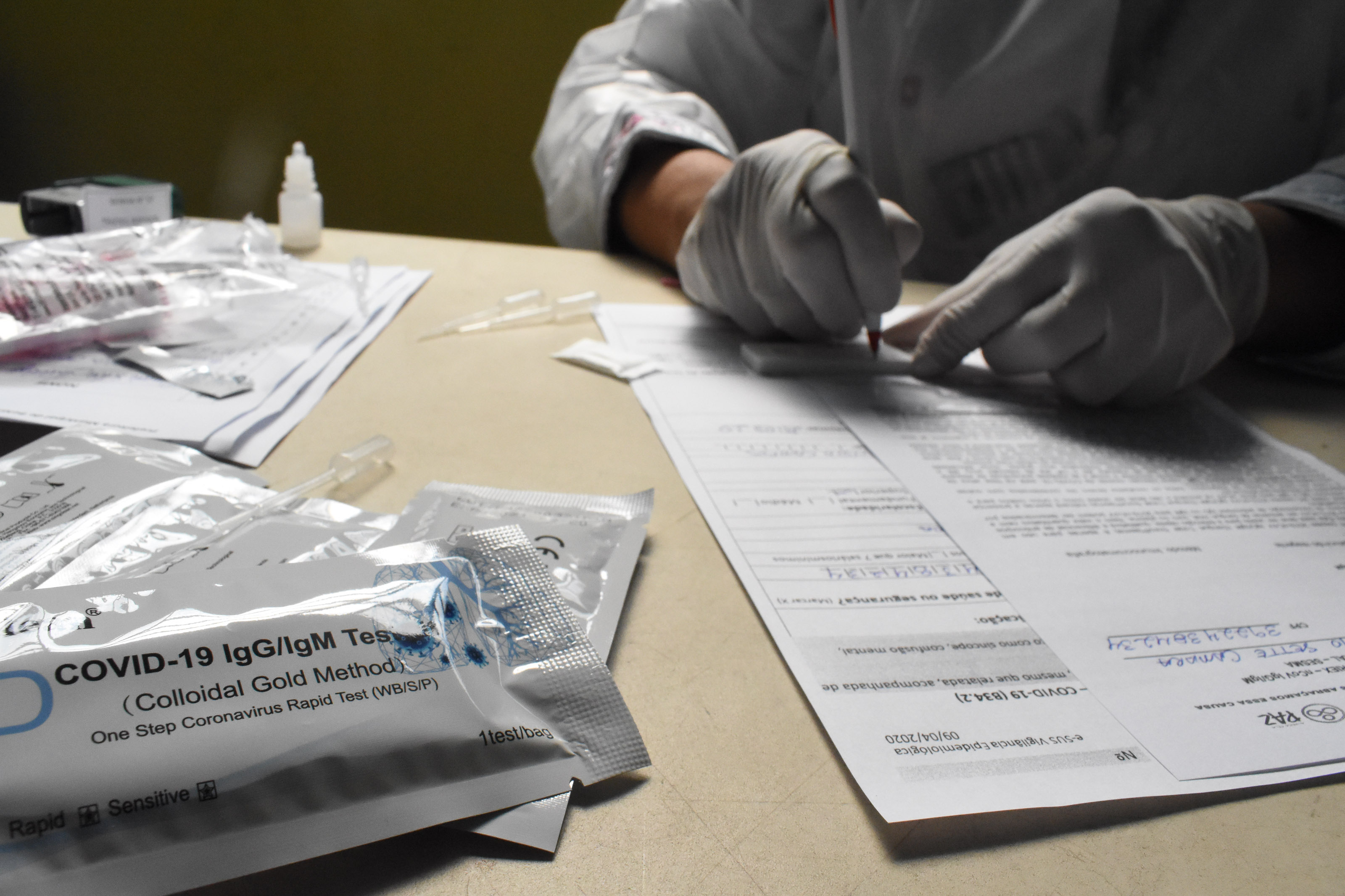 Prefeitura inicia pré-cadastro para teste rápido da Covid-19 com voluntários de Belém