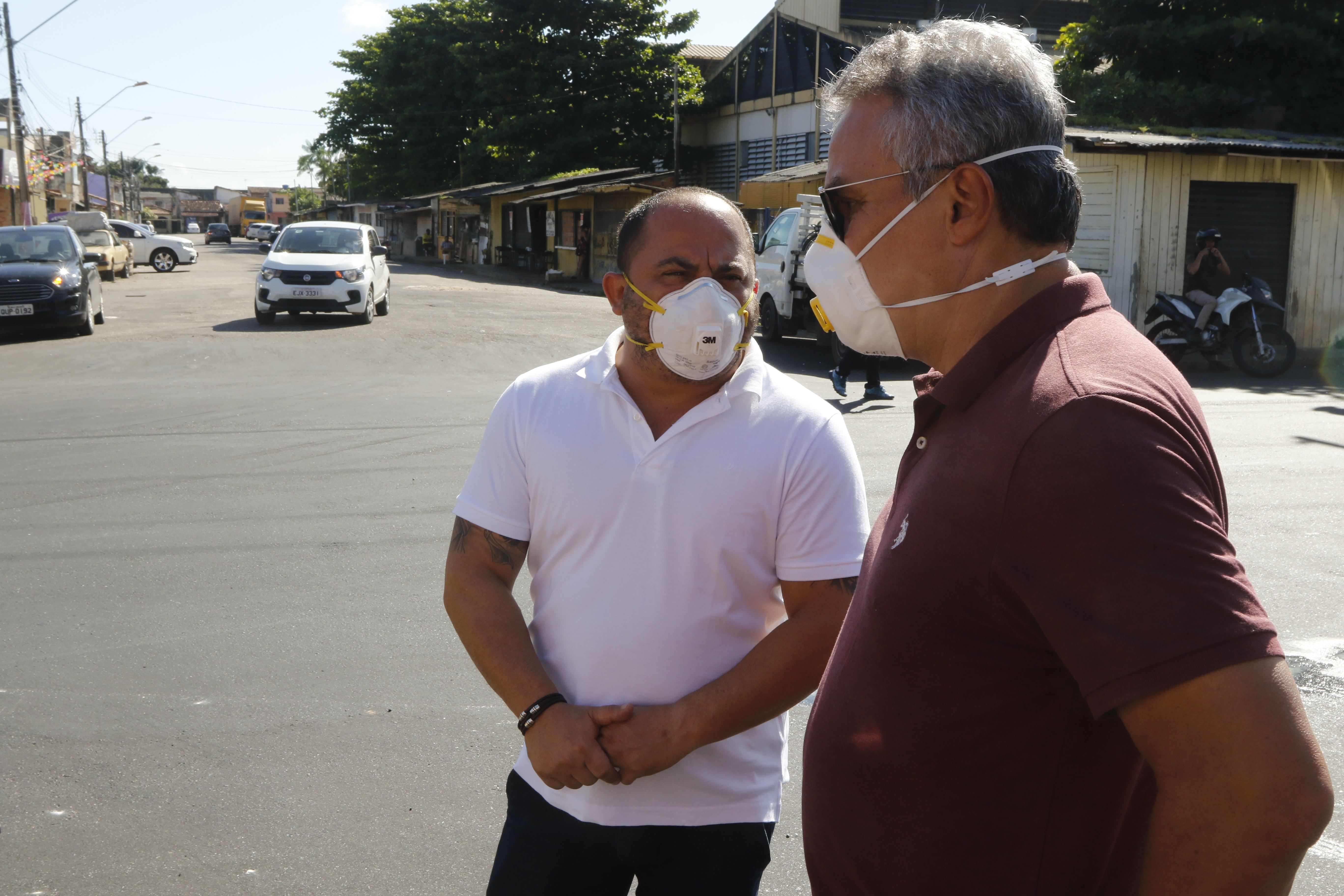 Obras de recapeamento asfáltico avançam em Canudos e no Telégrafo