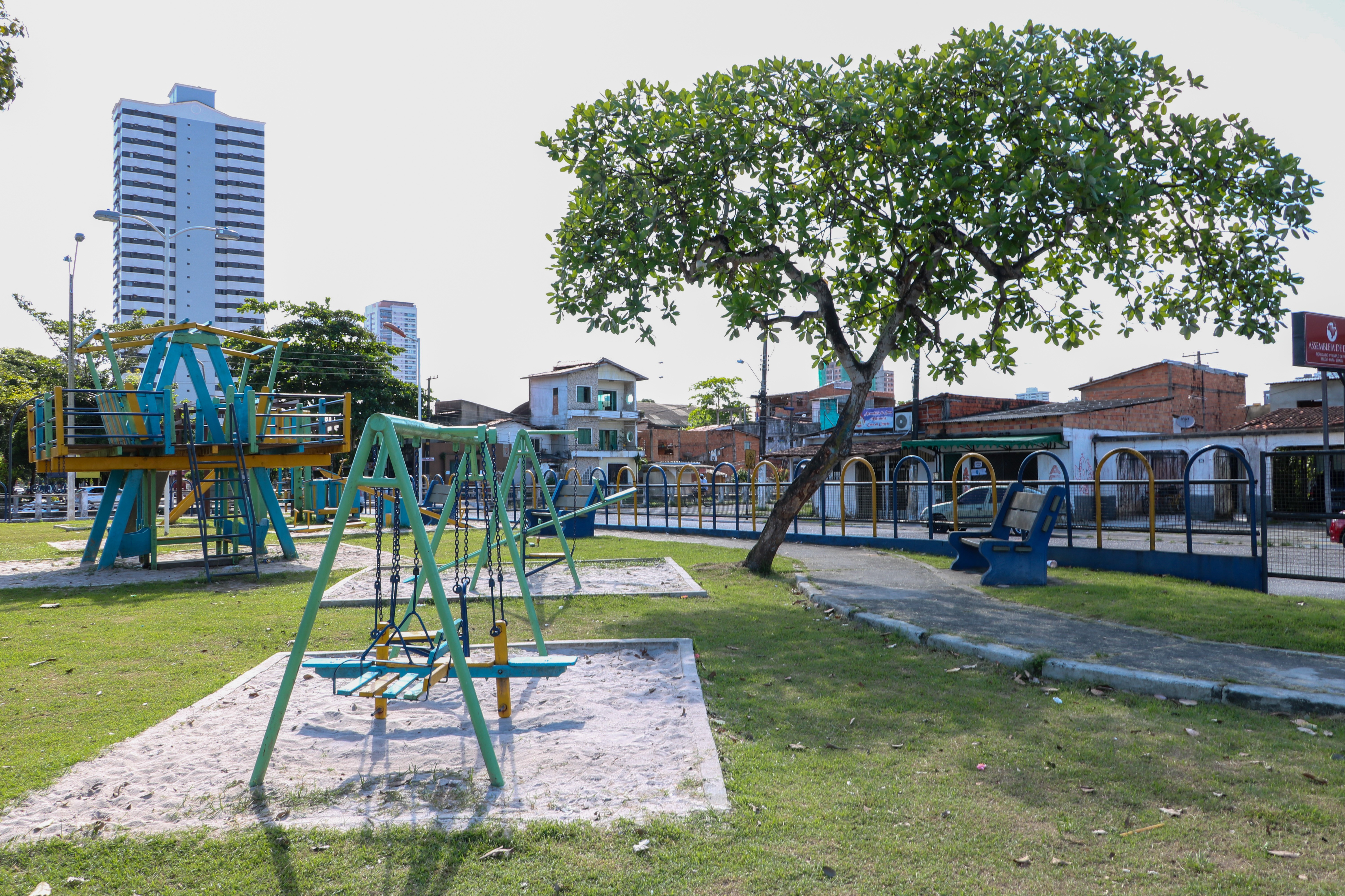 Praça da Criança é entregue totalmente reformada