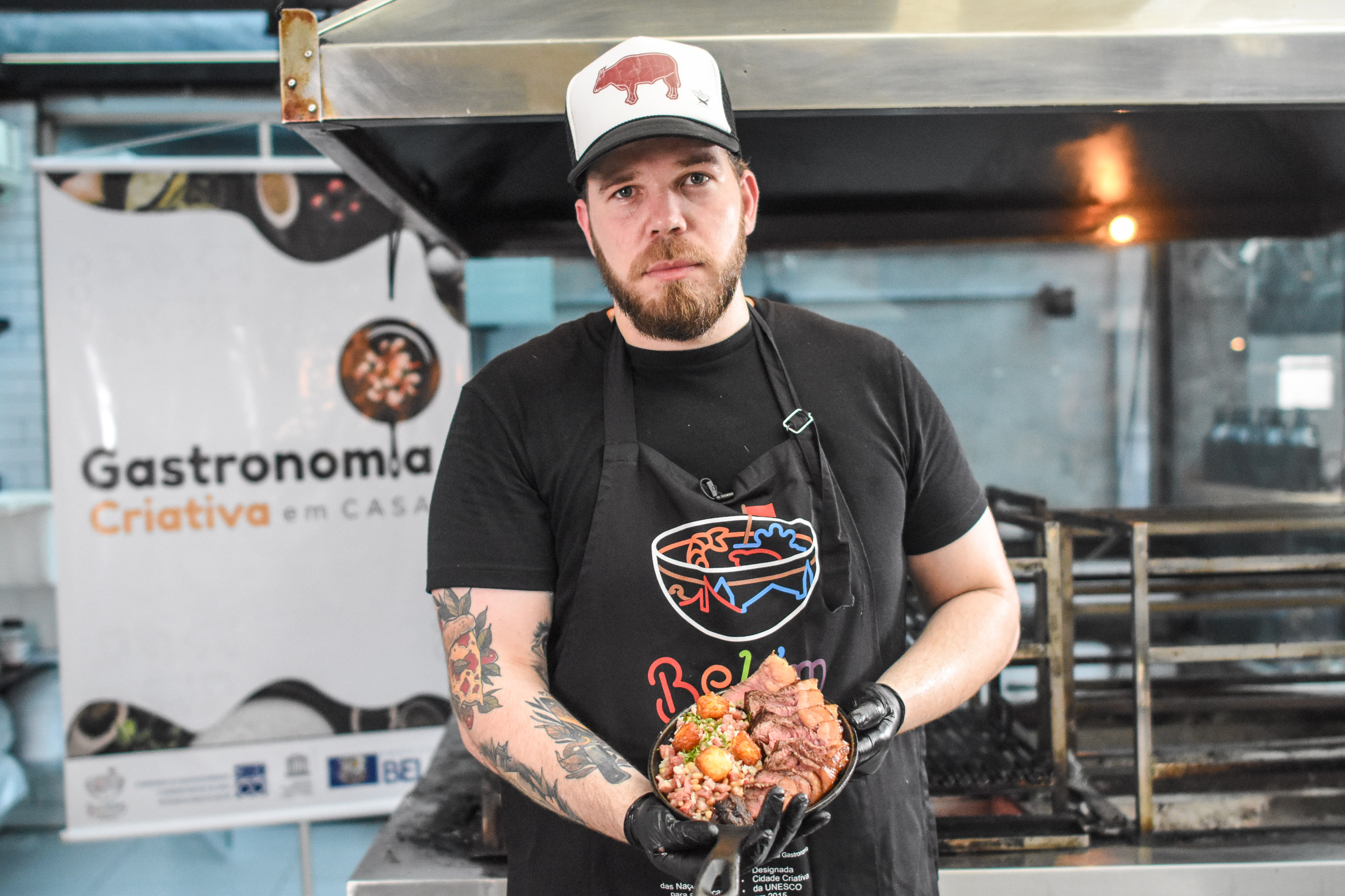 Chefs premiados ensinam receitas no projeto “Gastronomia Criativa em Casa”