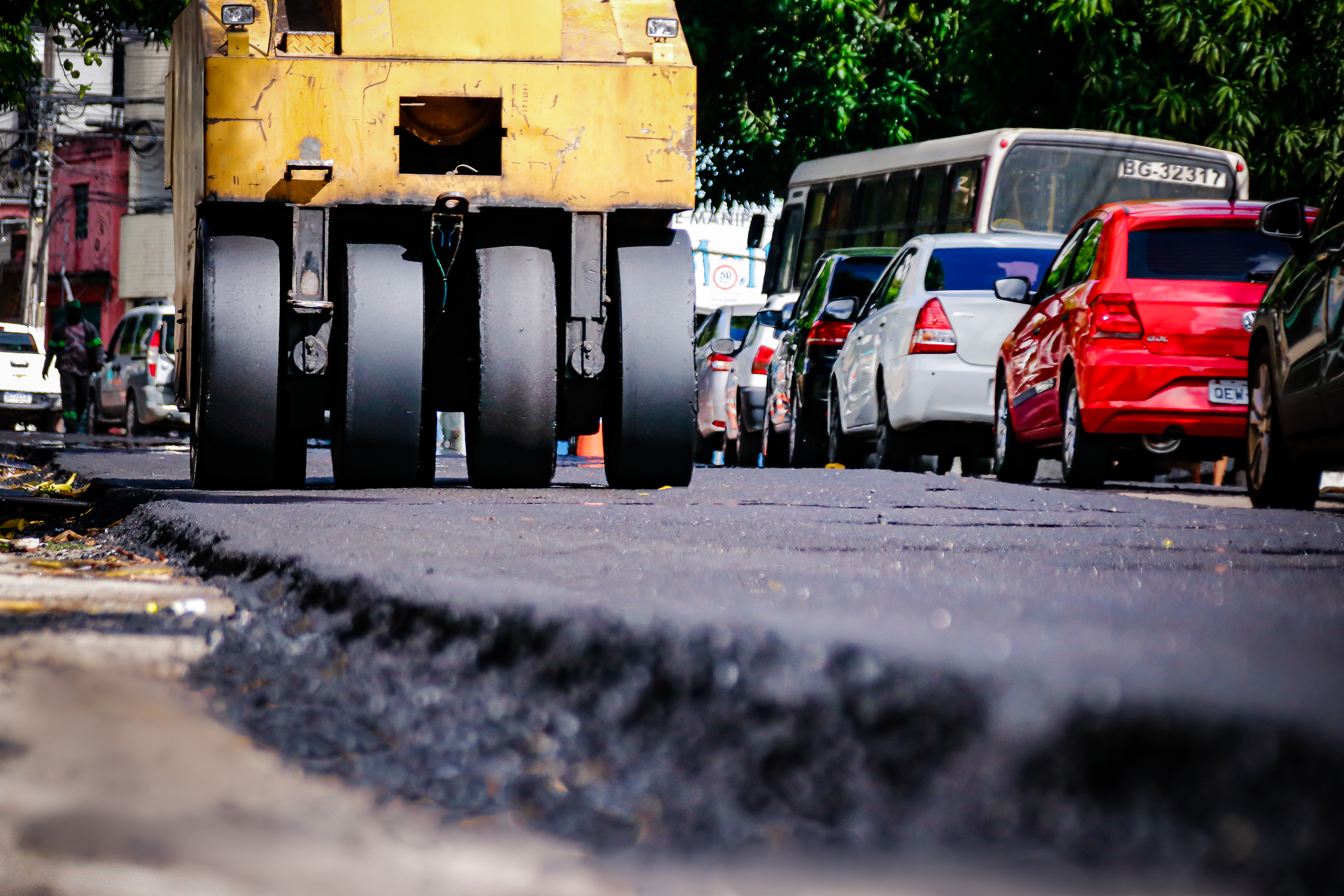 Sesan inicia recuperação asfáltica dos primeiros trechos da avenida Governador José Malcher