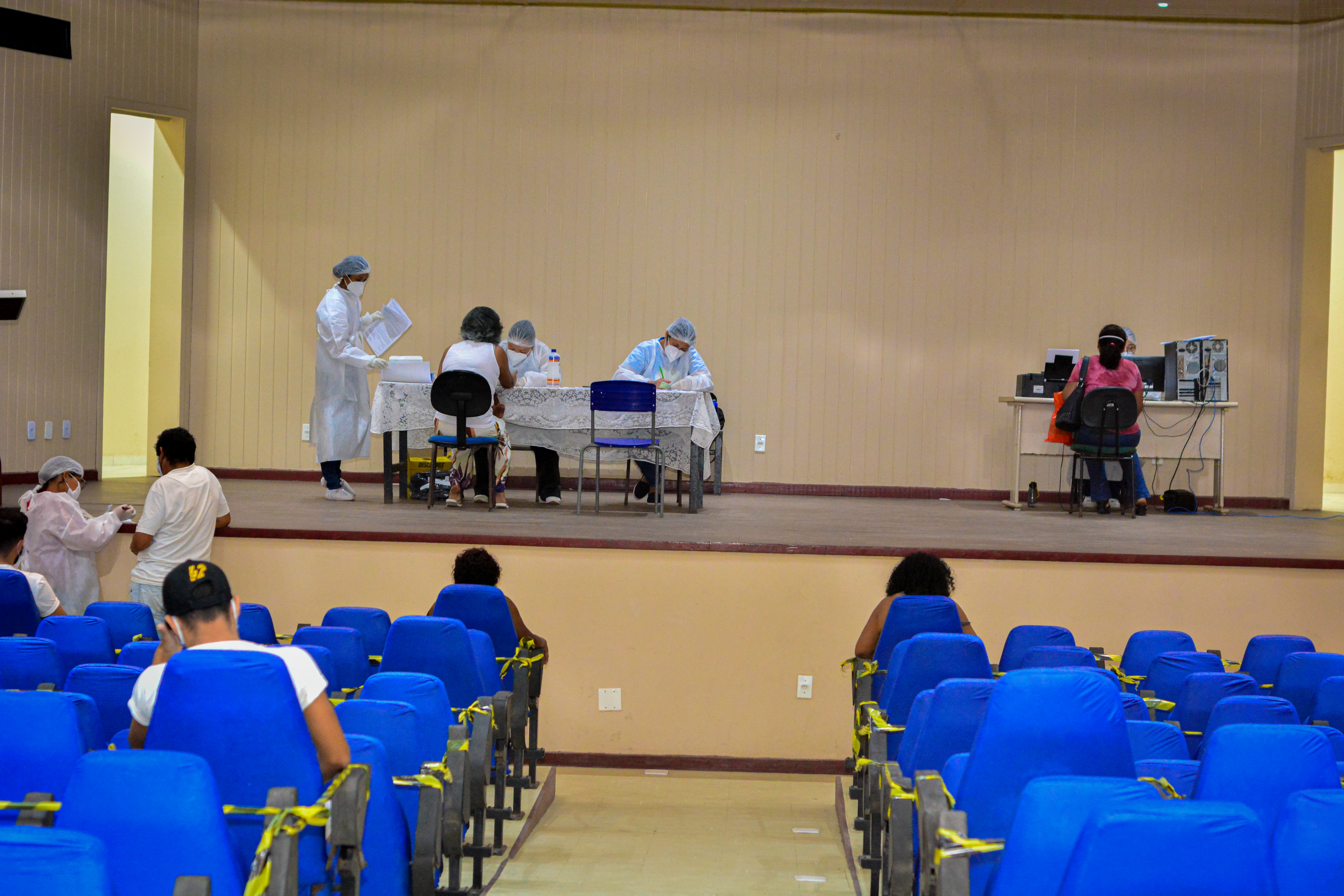 Prefeitura leva teste rápido da Covid-19 ao distrito de Outeiro