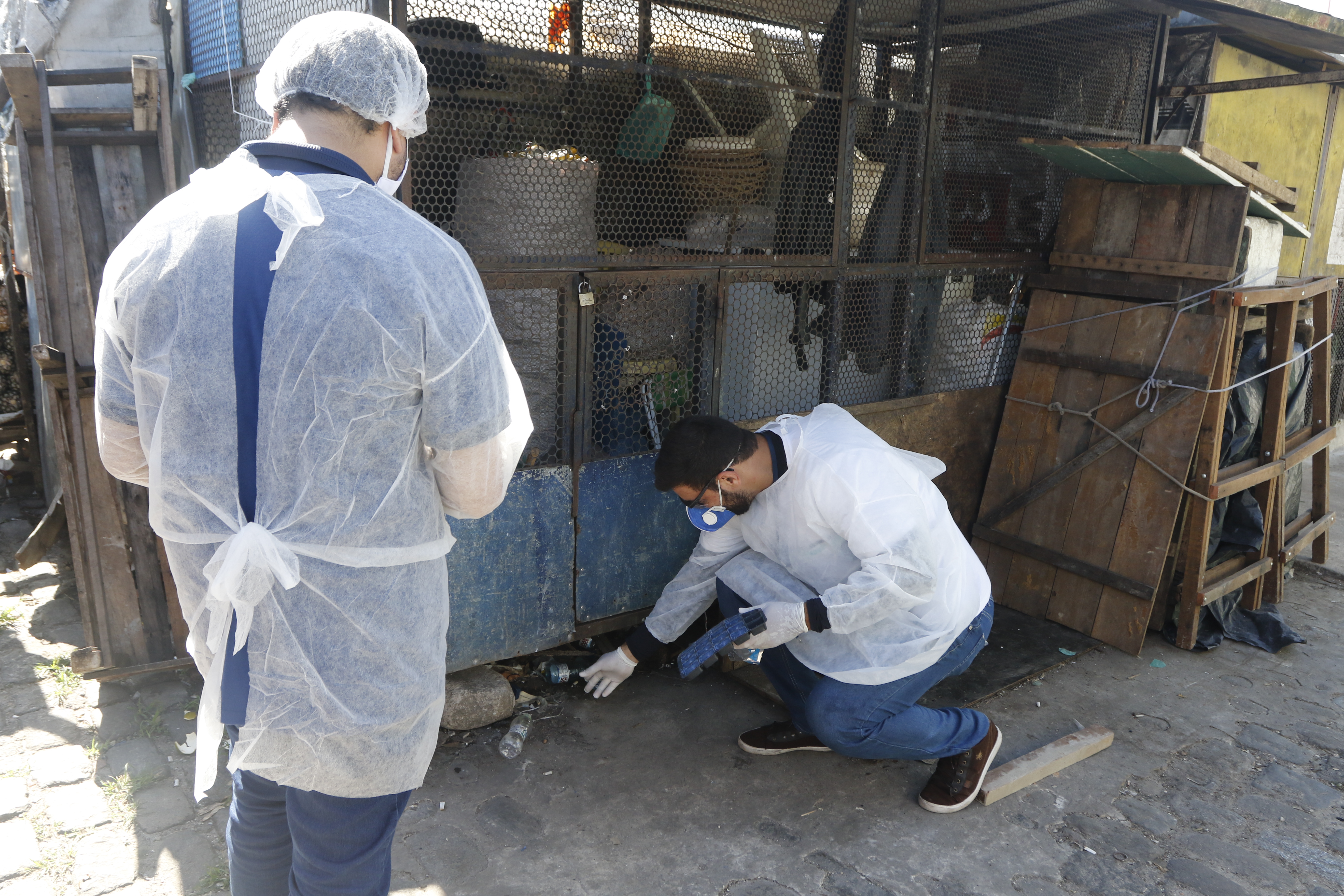 Centro de Controle de Zoonoses realiza desratização no Complexo Ver-o-Peso