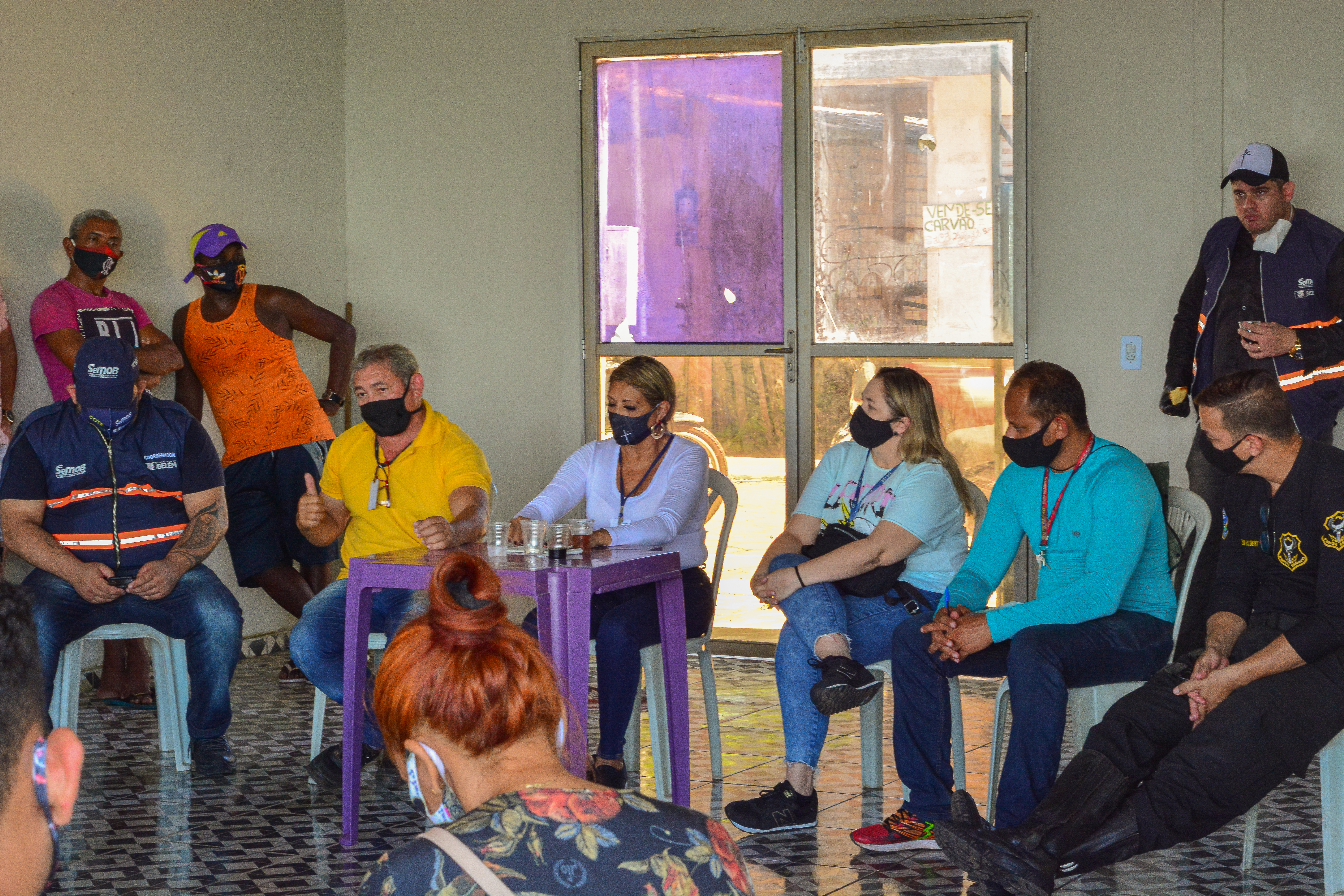 Comitê de Segurança Municipal reúne com proprietários de restaurantes da ilha de Cotijuba