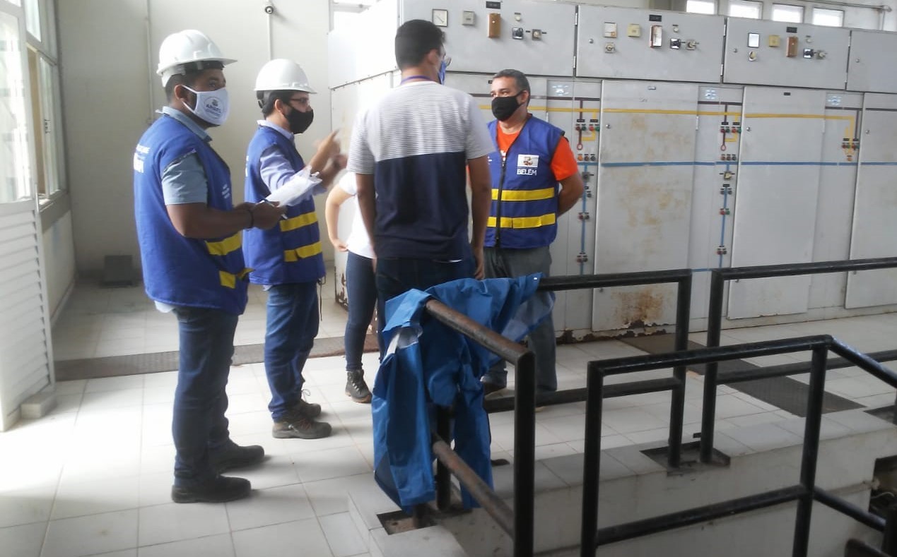 Fiscalização programada da Arbel visita unidade de abastecimento de água