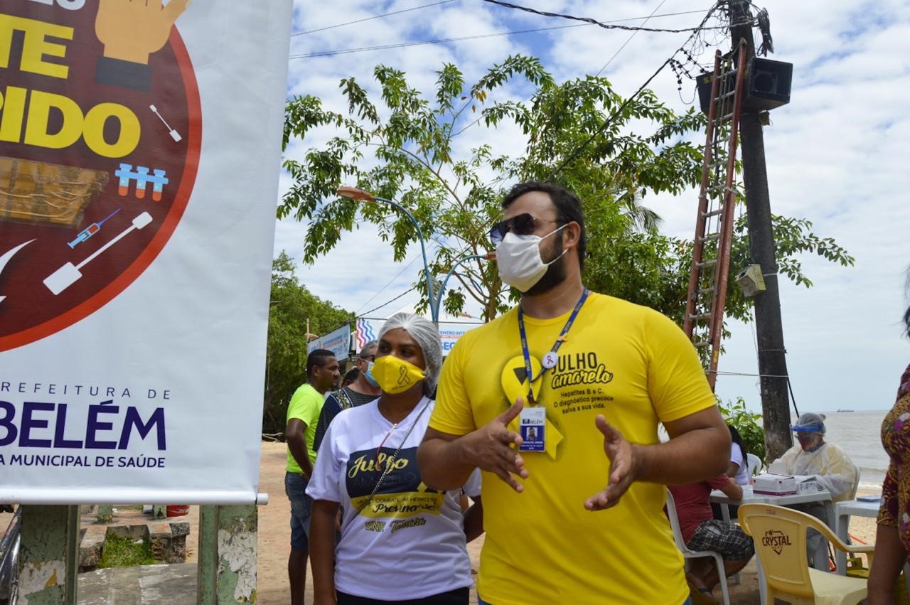 Prefeitura de Belém intensifica ações da campanha Julho Amarelo em Mosqueiro