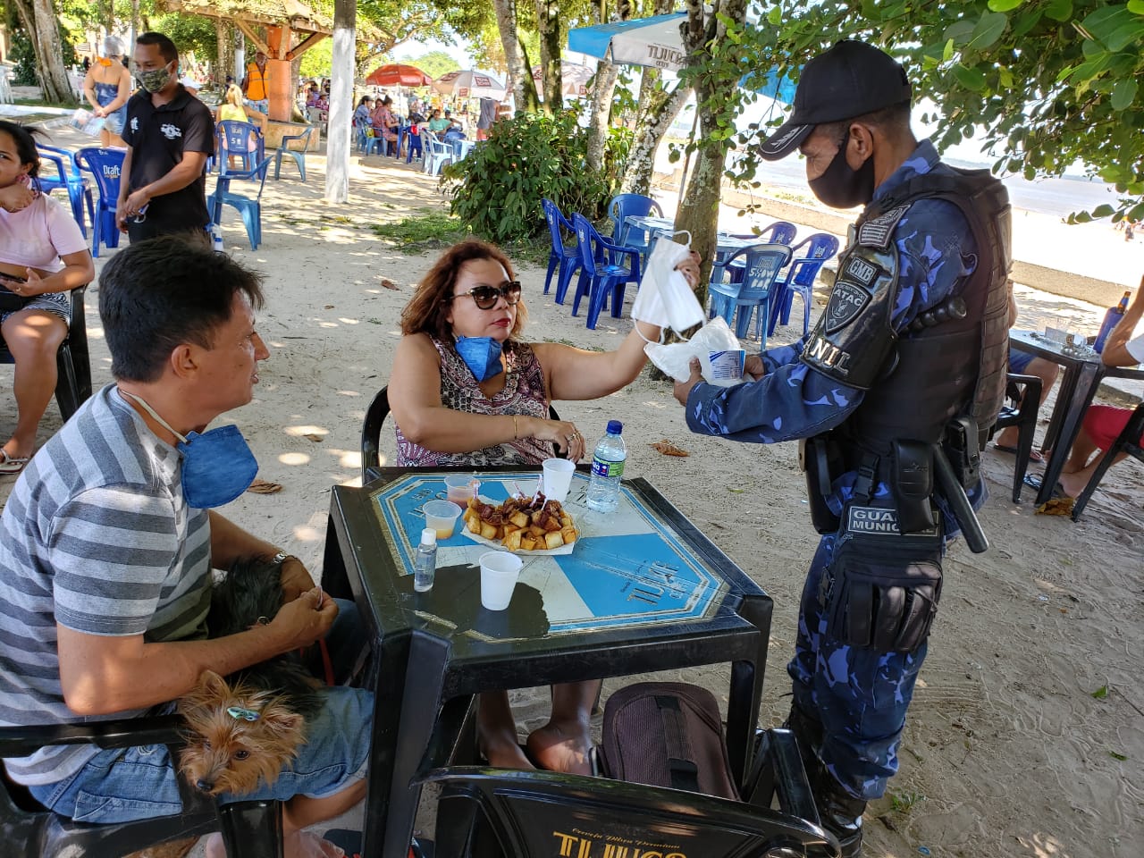 Com praias movimentadas, Guarda Municipal garante segurança nos balneários e ilhas do município