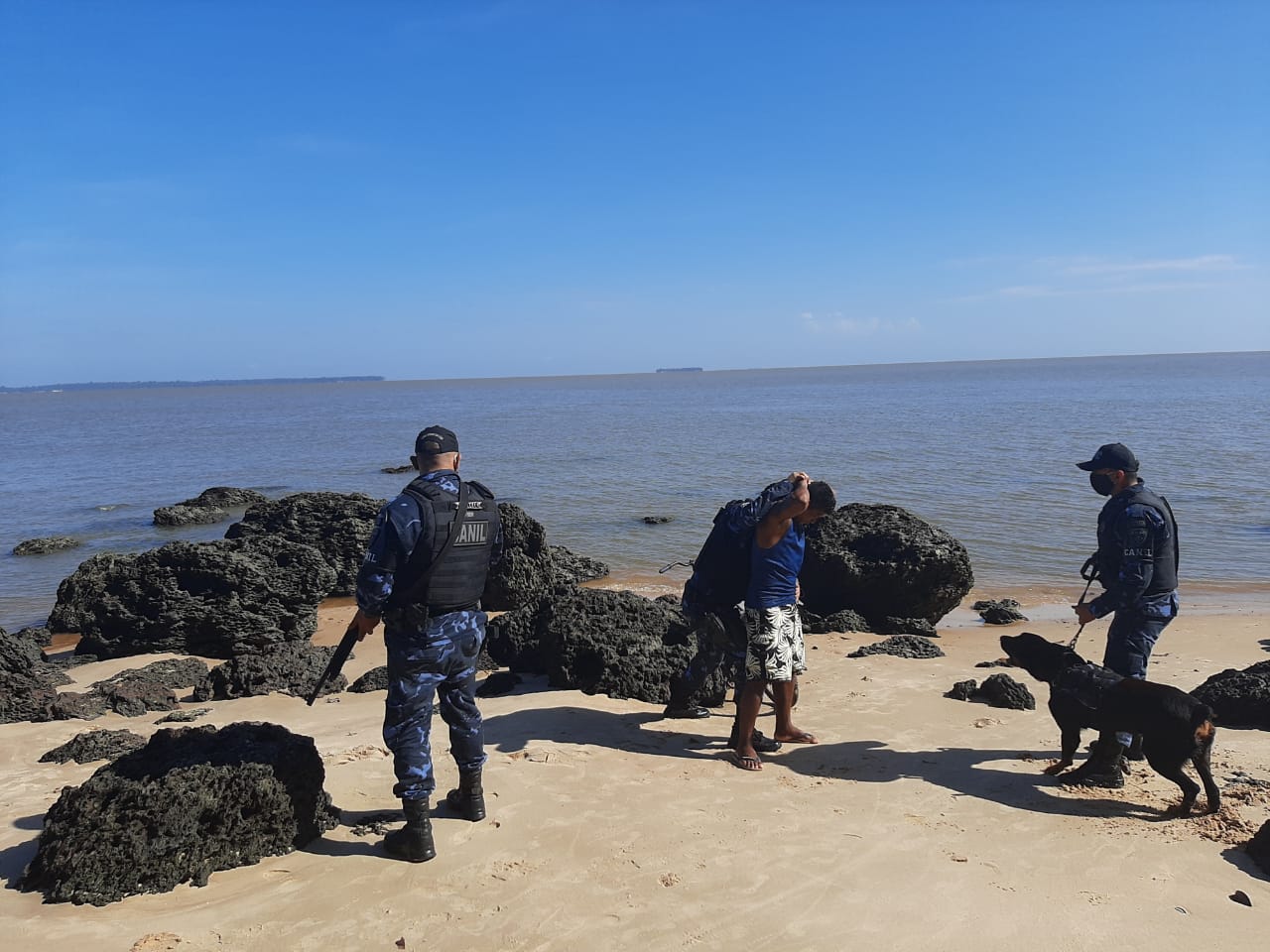 Com praias movimentadas, Guarda Municipal garante segurança nos balneários e ilhas do município