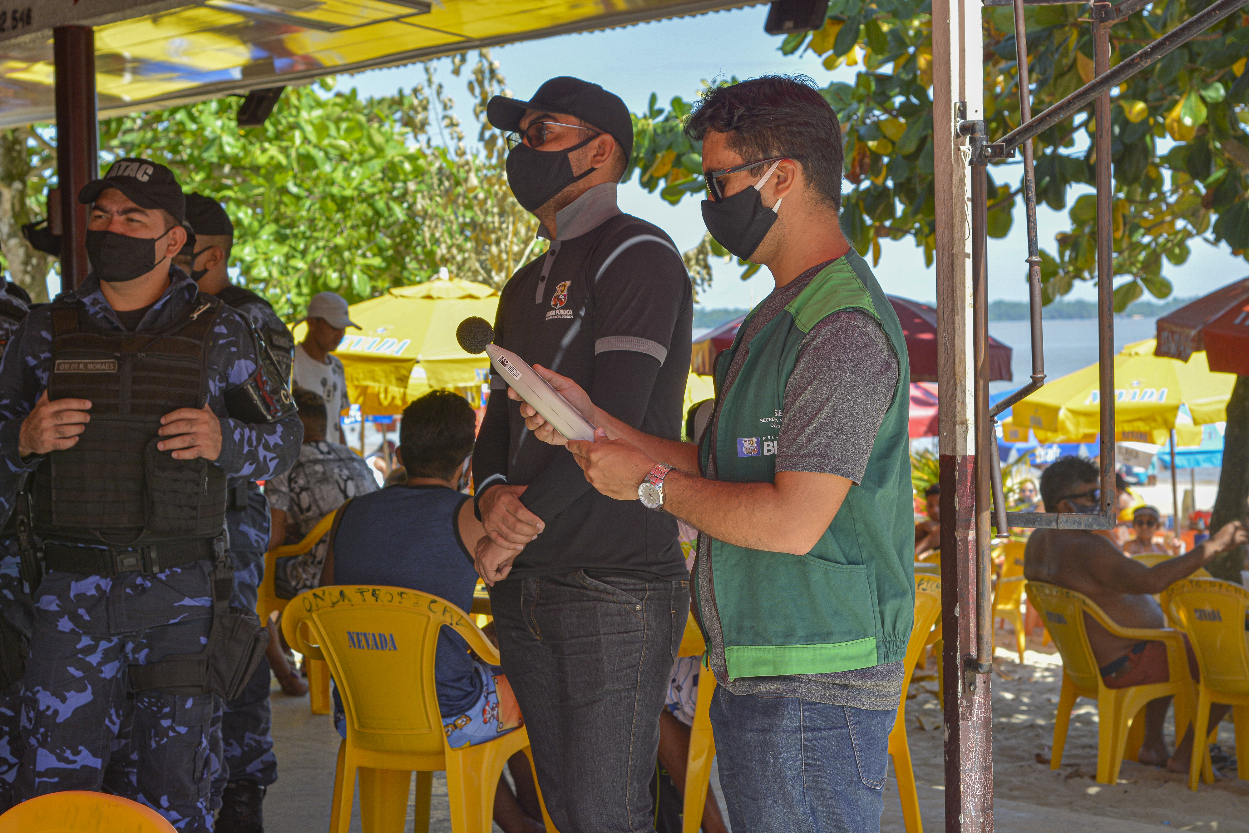 Comitê de Segurança orienta sobre a importância do uso de máscaras de proteção