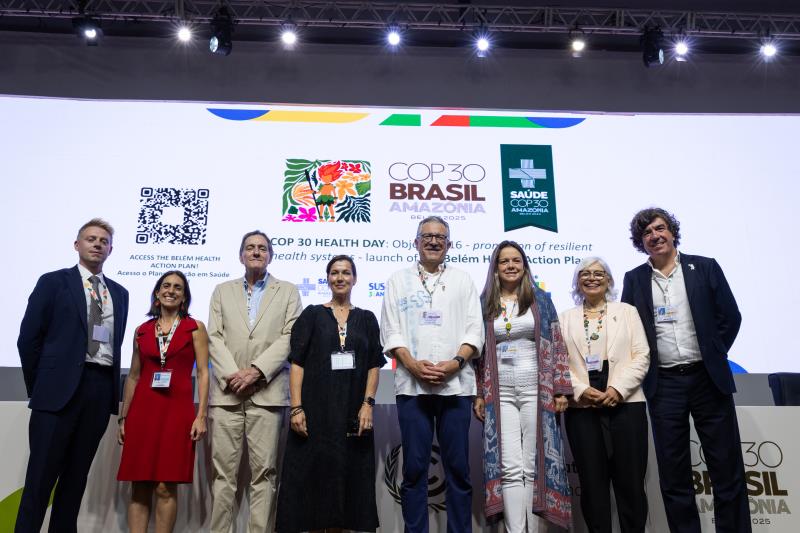 Plano para a saúde de Belém marca início do quarto dia da COP 30 e recebe apoio de mais de R$ 1.5 bilhão