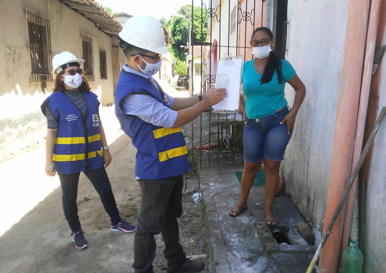Serviços de saneamento básico do distrito de Mosqueiro são avaliados 