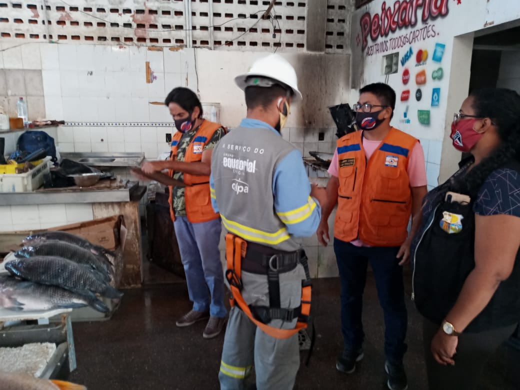 Prefeitura realiza vistoria no Mercado Municipal do Guamá