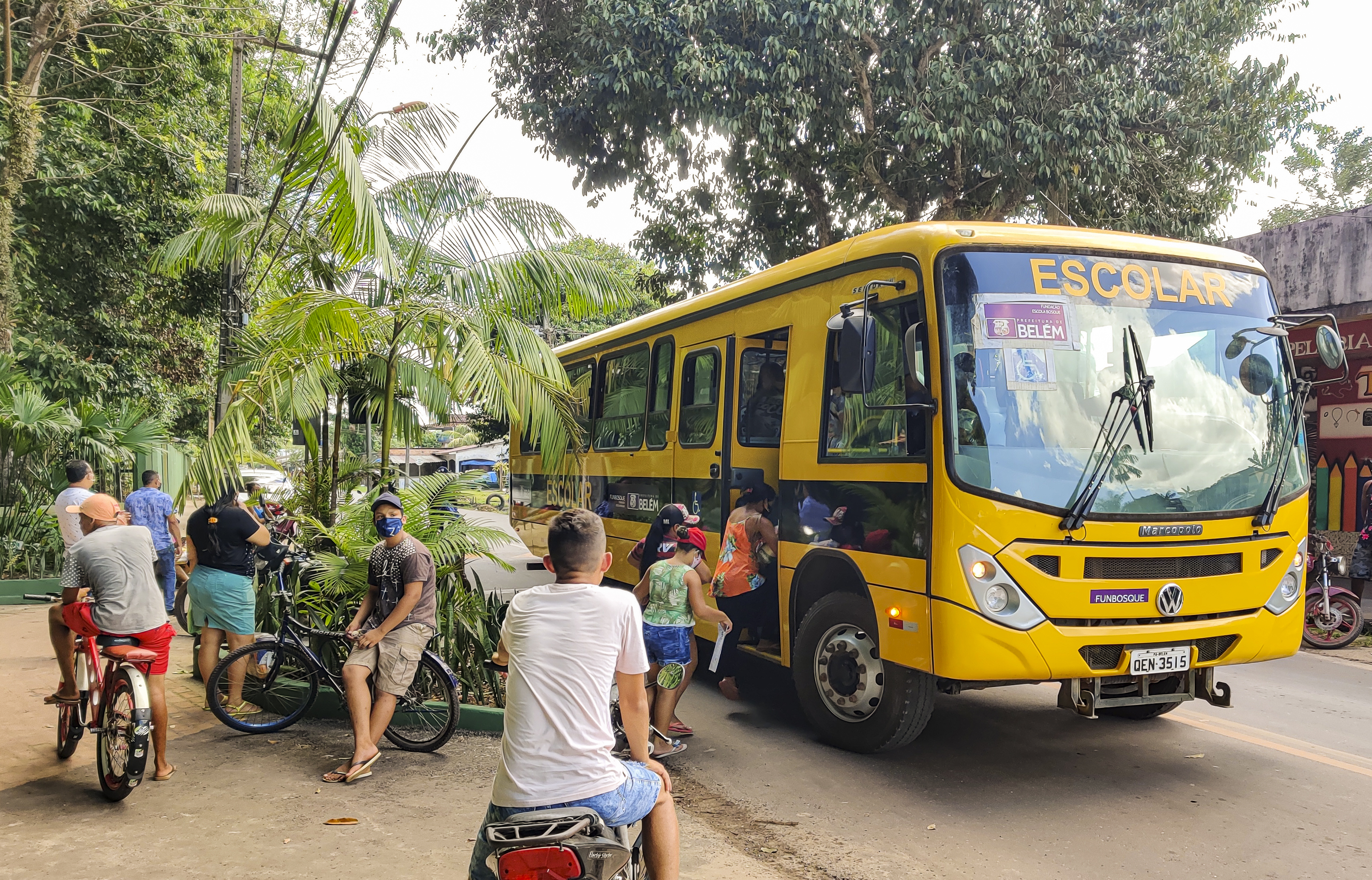 Em Belém, alunos da rede municipal de ensino têm garantido o direito à alimentação