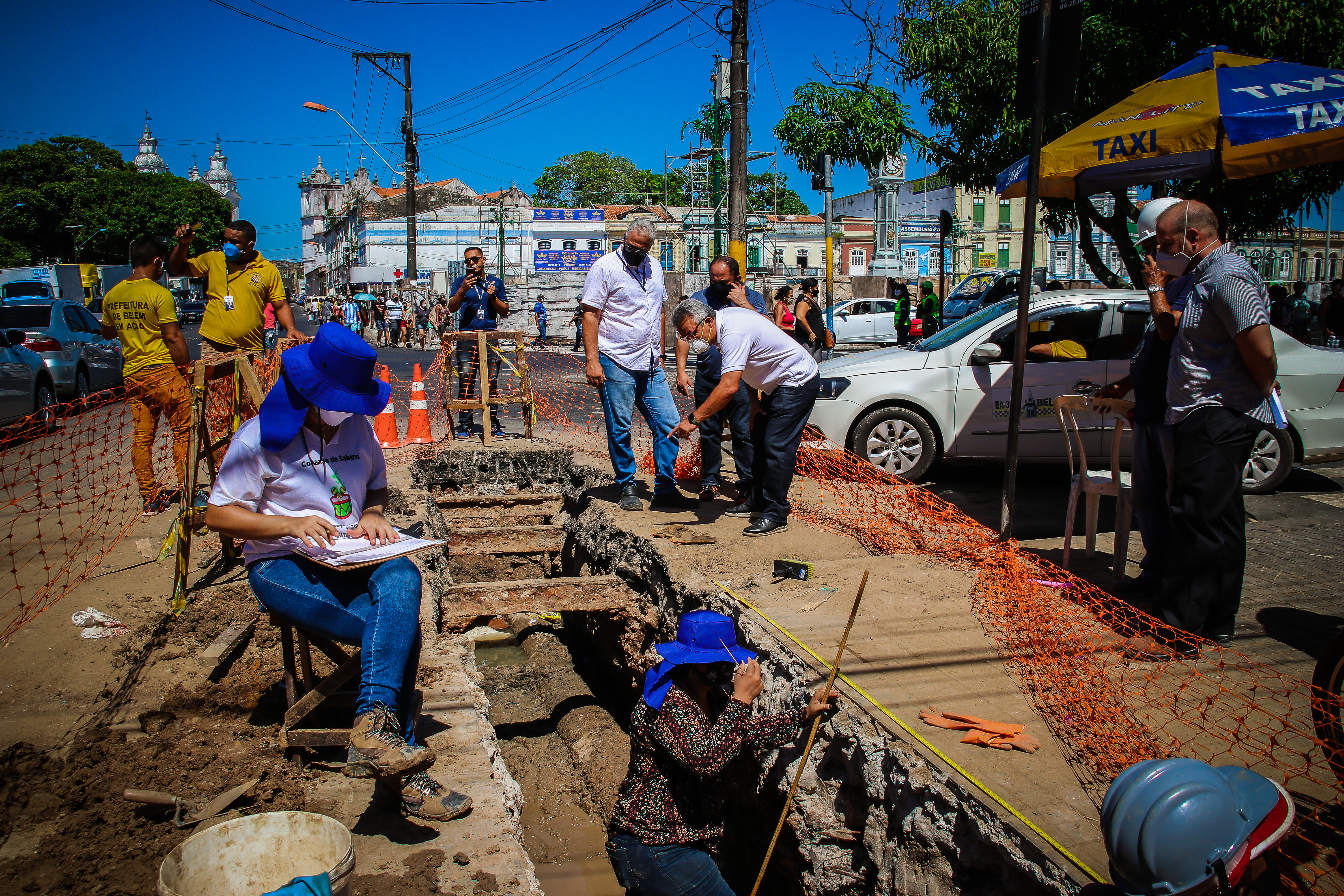 Obras de saneamento seguem na rua João Alfredo e na travessa Apinagés