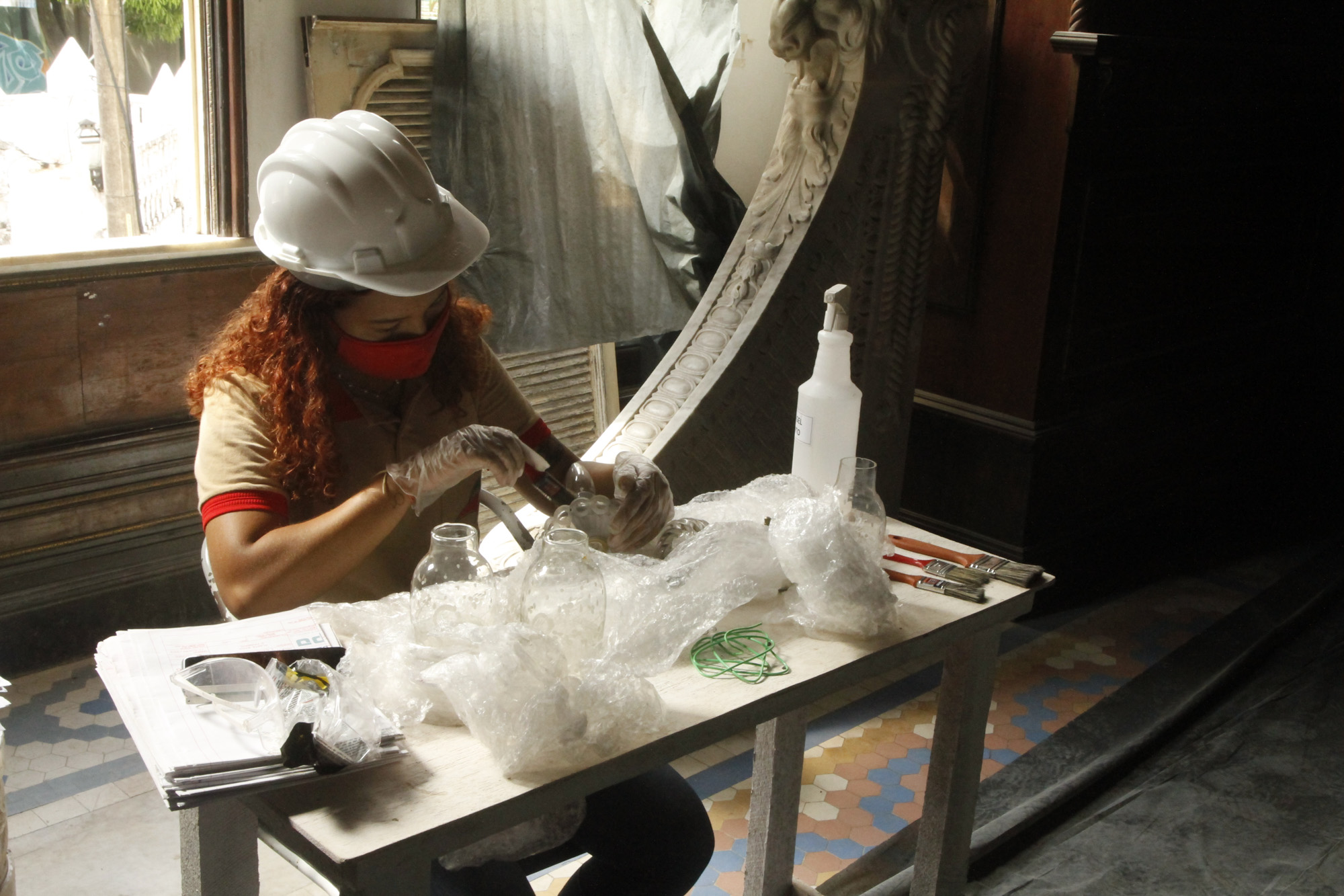Obras de restauro do Palacete Bolonha avançam