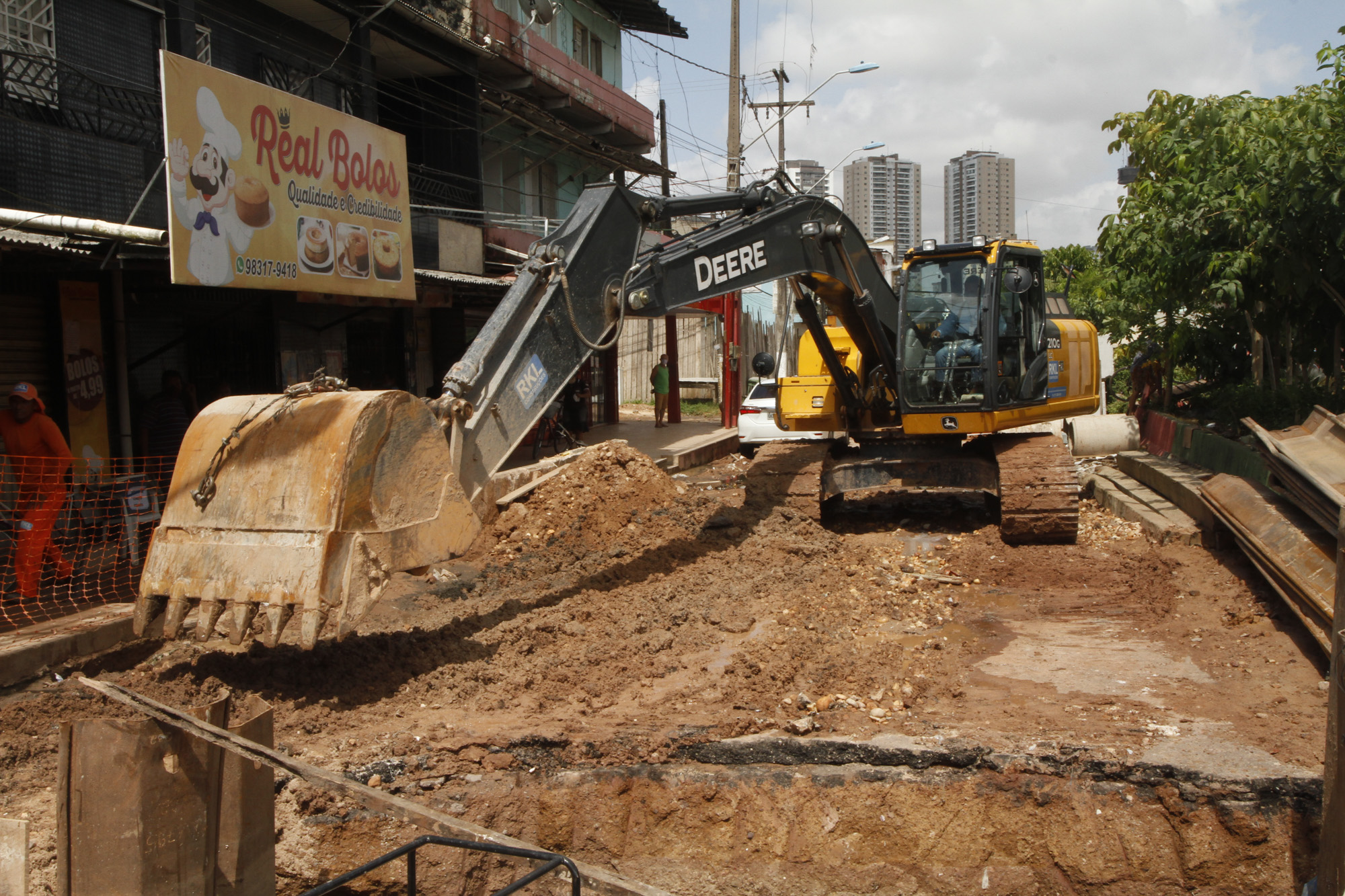 Obras de saneamento contemplam vias importantes para a mobilidade urbana de Belém