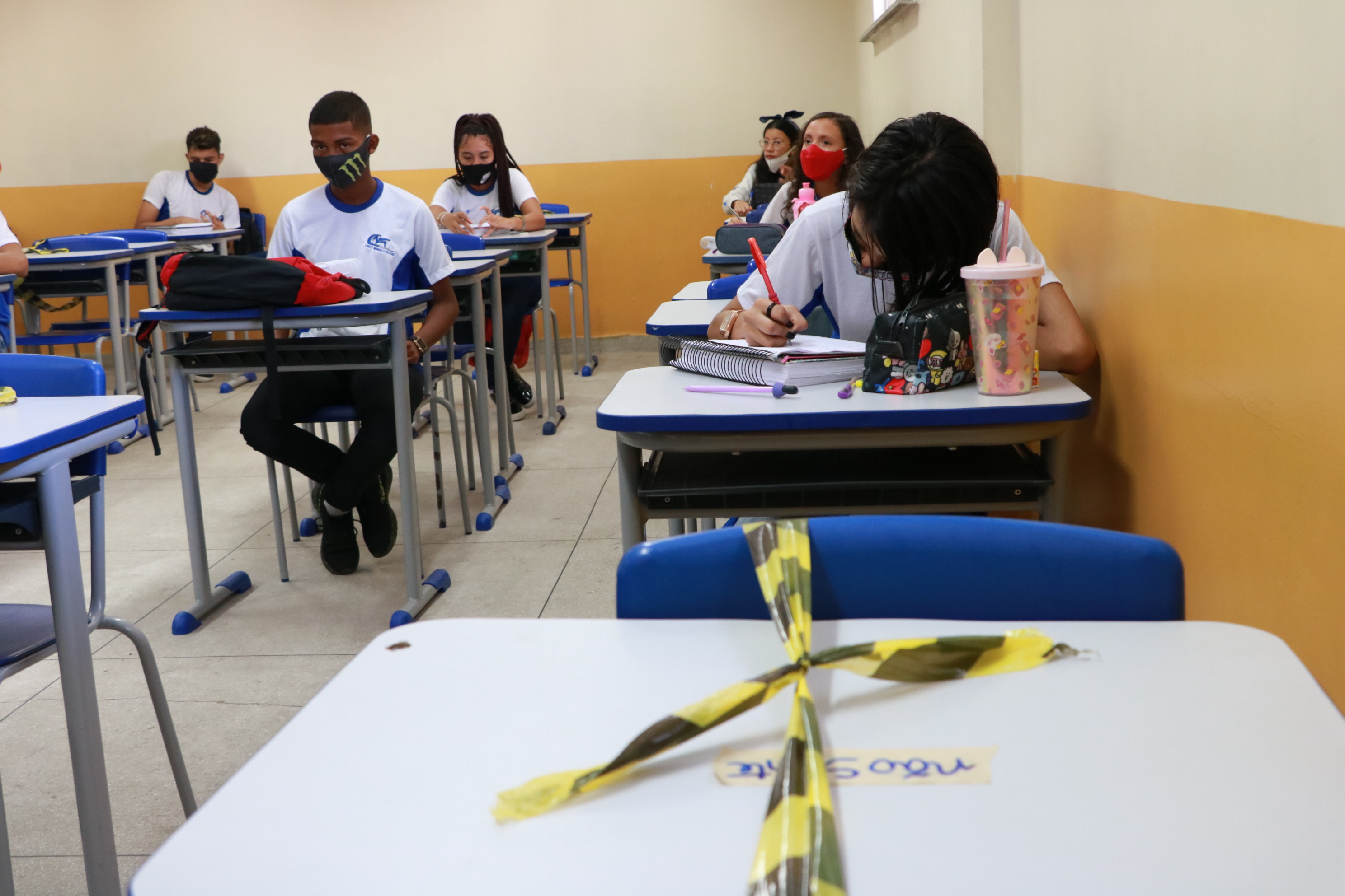 Volta às aulas em Belém começa pelos alunos do ensino fundamental
