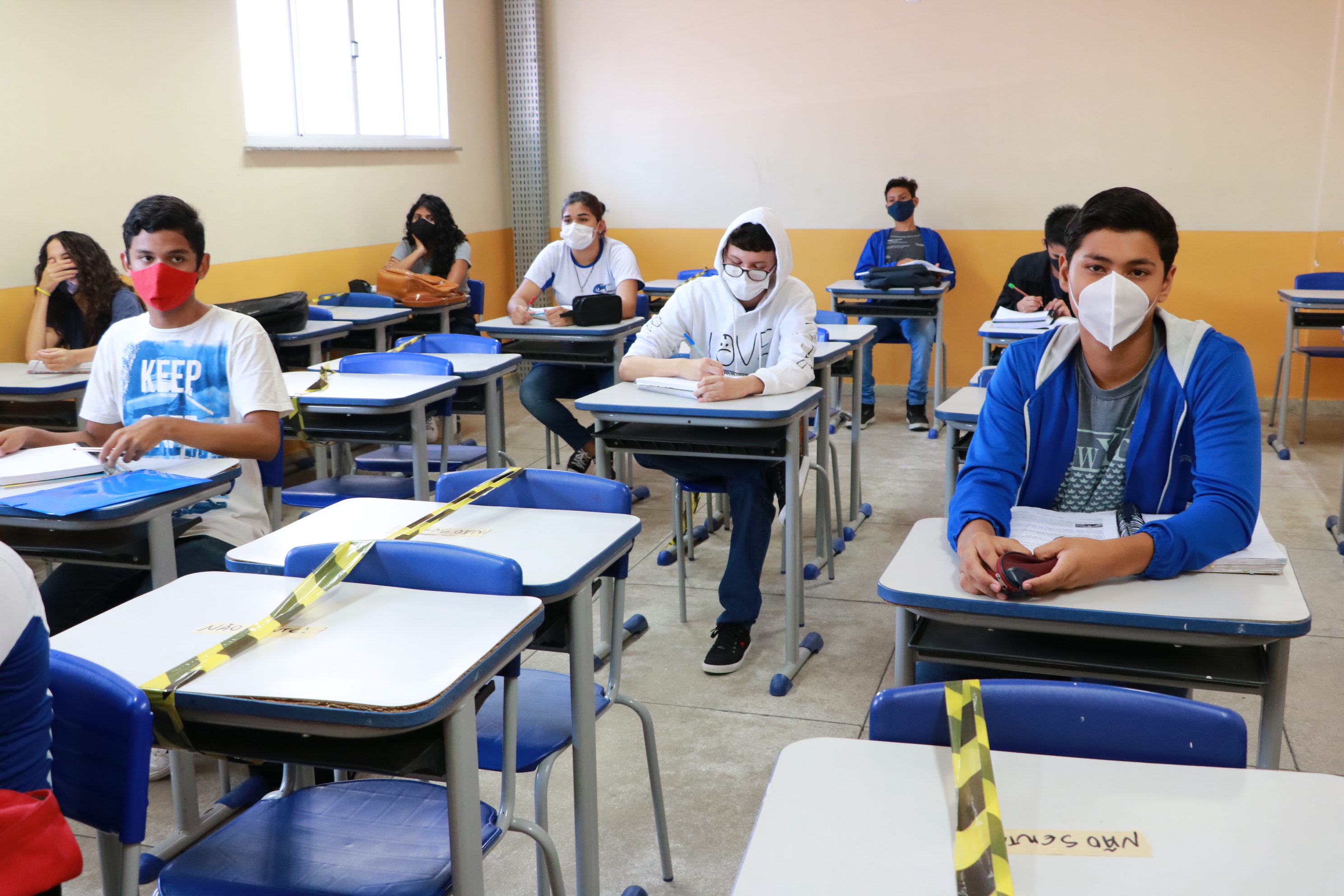 Volta às aulas em Belém começa pelos alunos do ensino fundamental