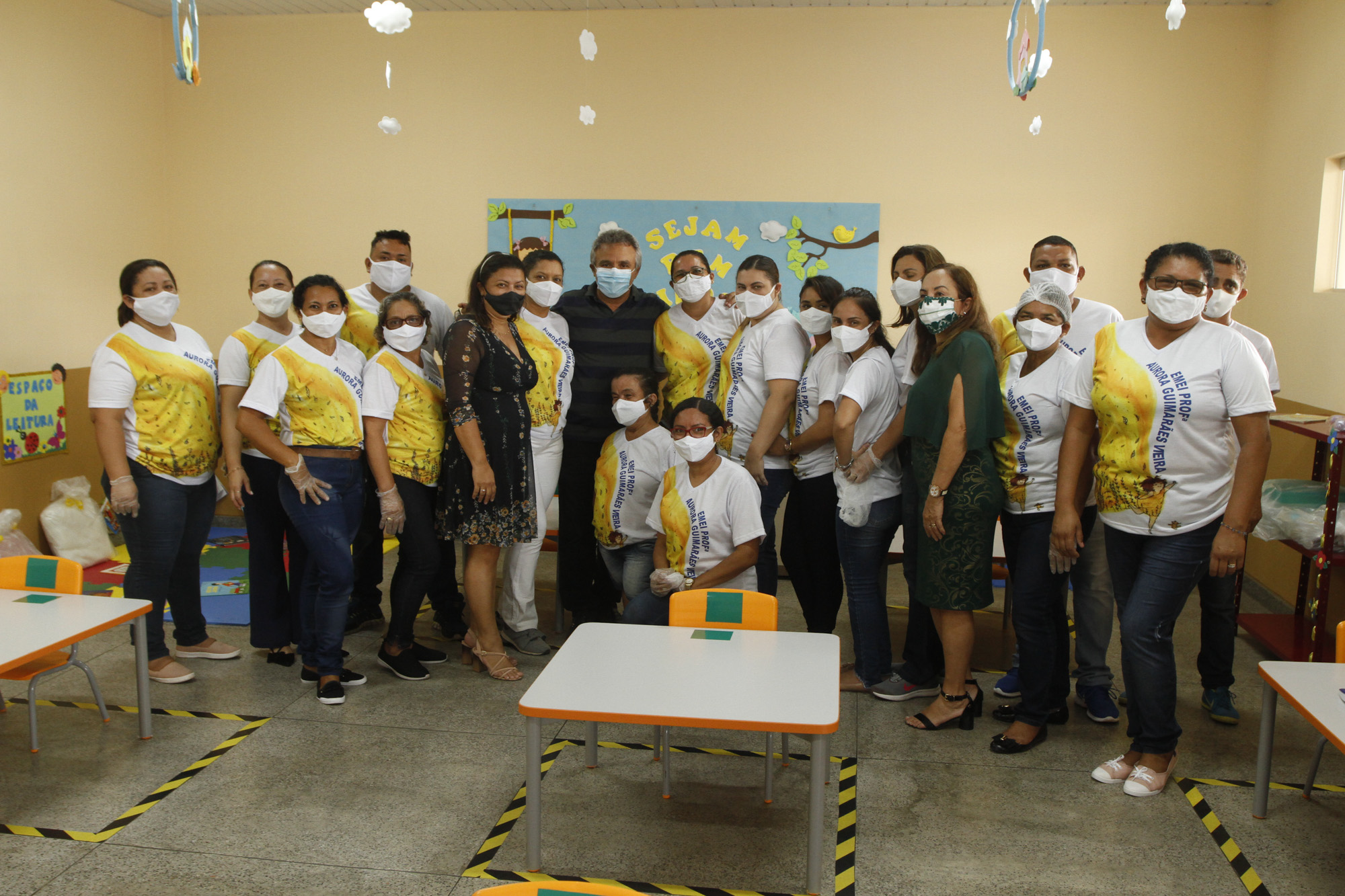Escola municipal da Marambaia é entregue reformada e ampliada