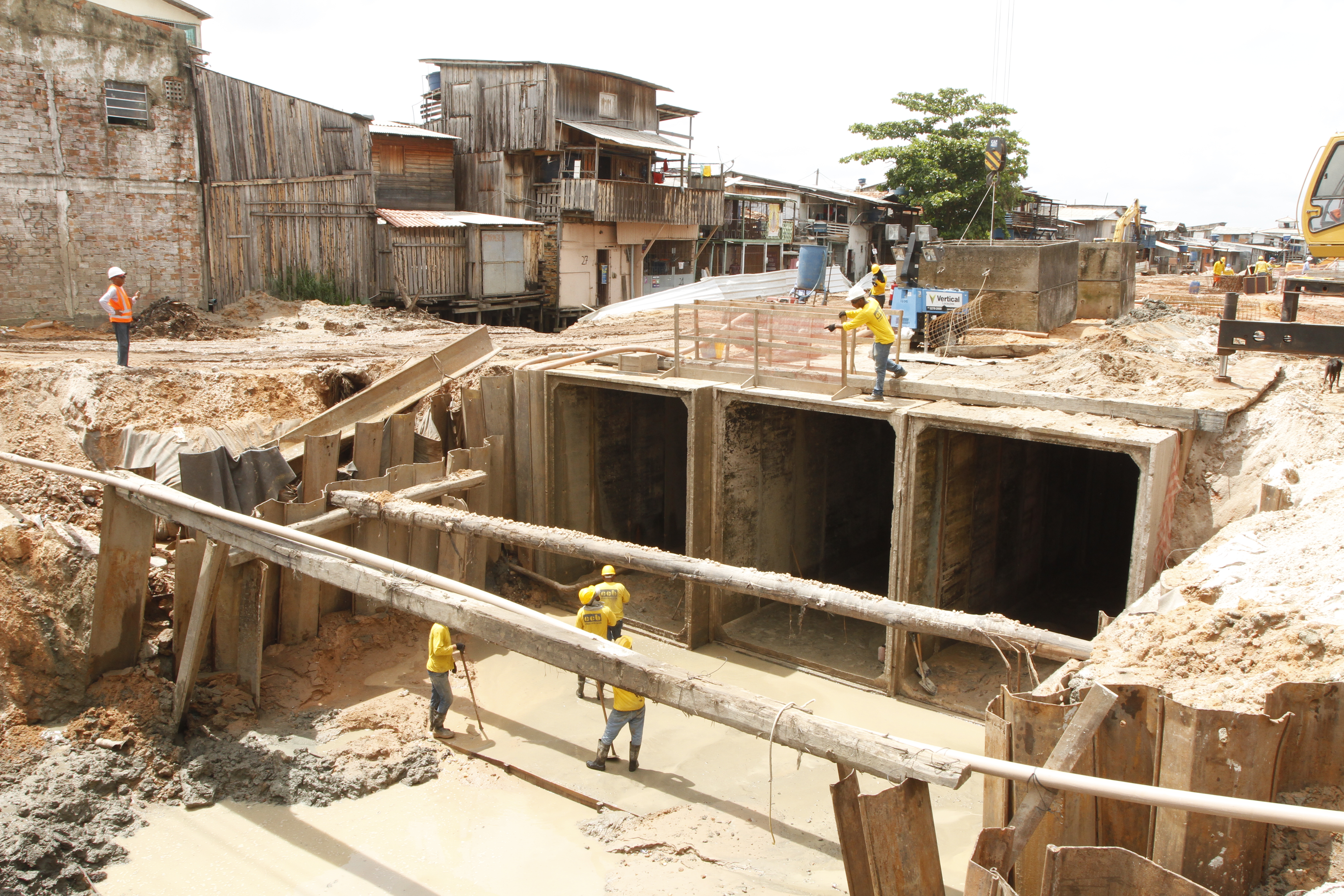 Obras de saneamento seguem nos bairros do Guamá, Jurunas e Cremação