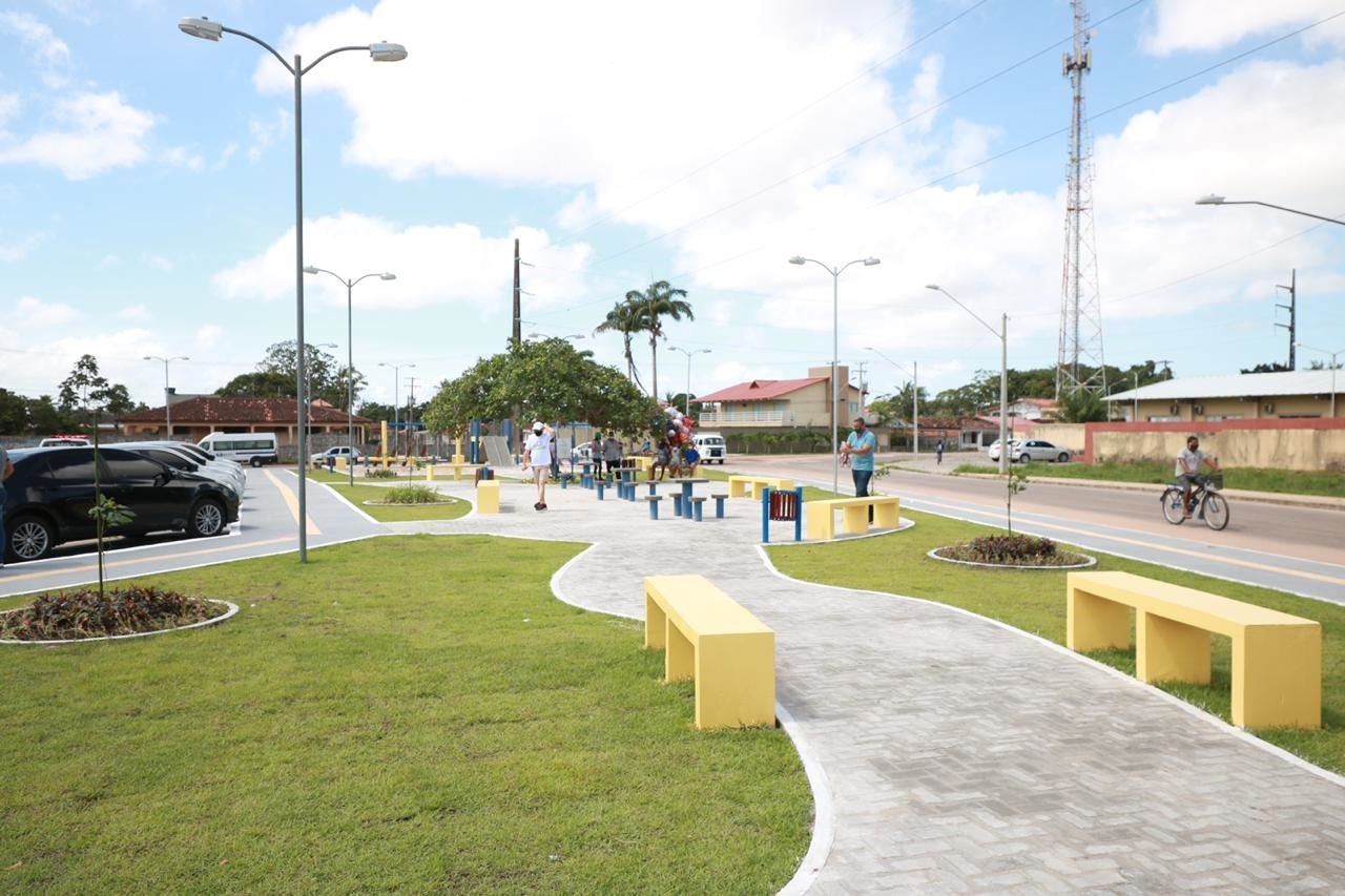 Distrito de Mosqueiro ganha novos equipamentos de lazer e assistência