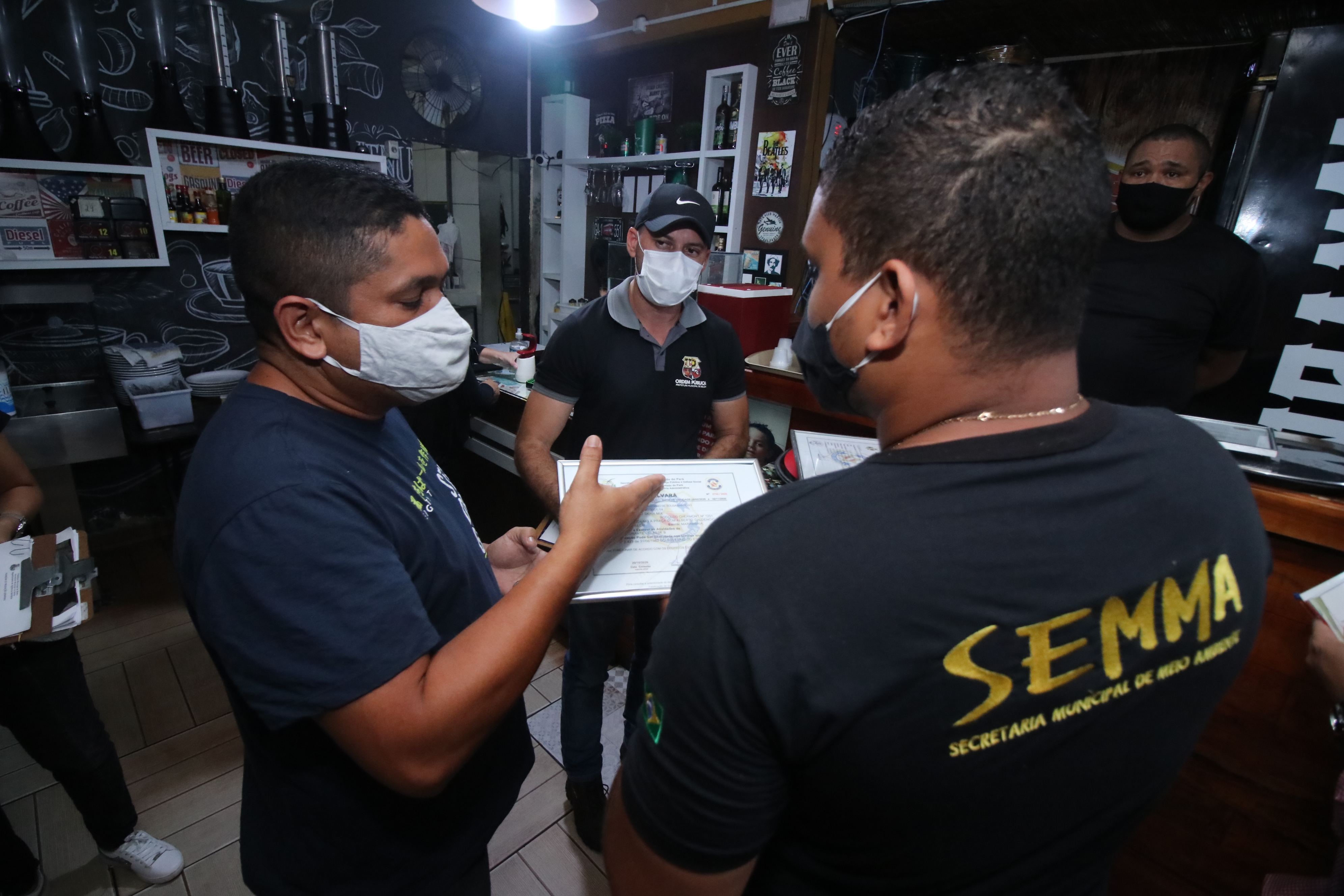 Operação Pandora notifica 14 estabelecimentos por descumprimento de protocolos sanitários