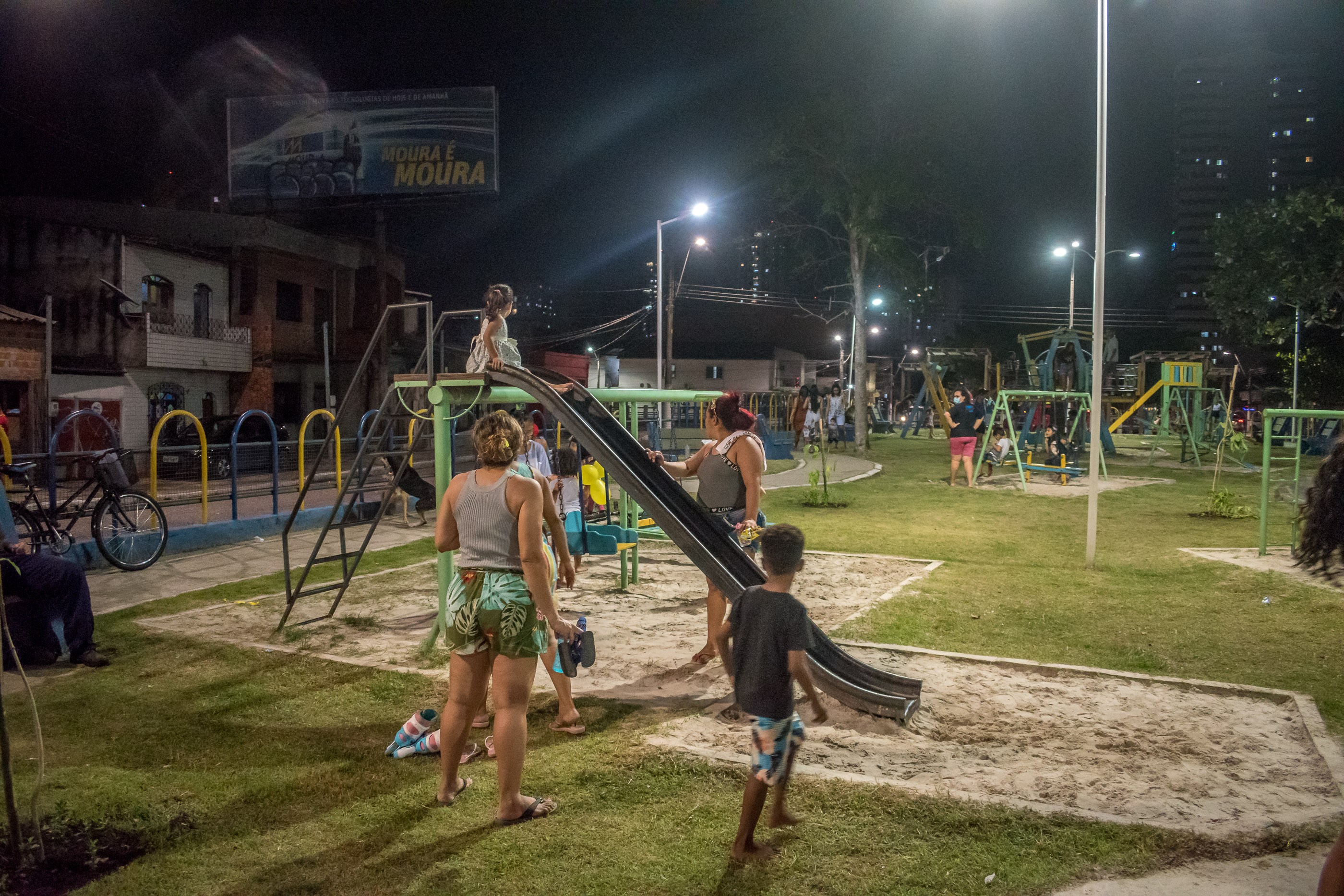 Bairro de Fátima ganha complexo de lazer