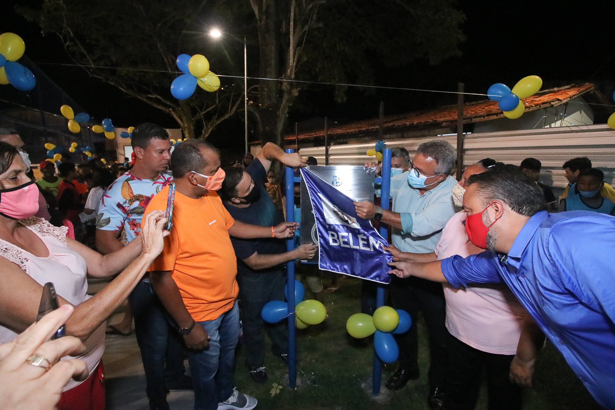 Moradores do Marco e da Terra Firme ganham novos espaços de lazer e convivência