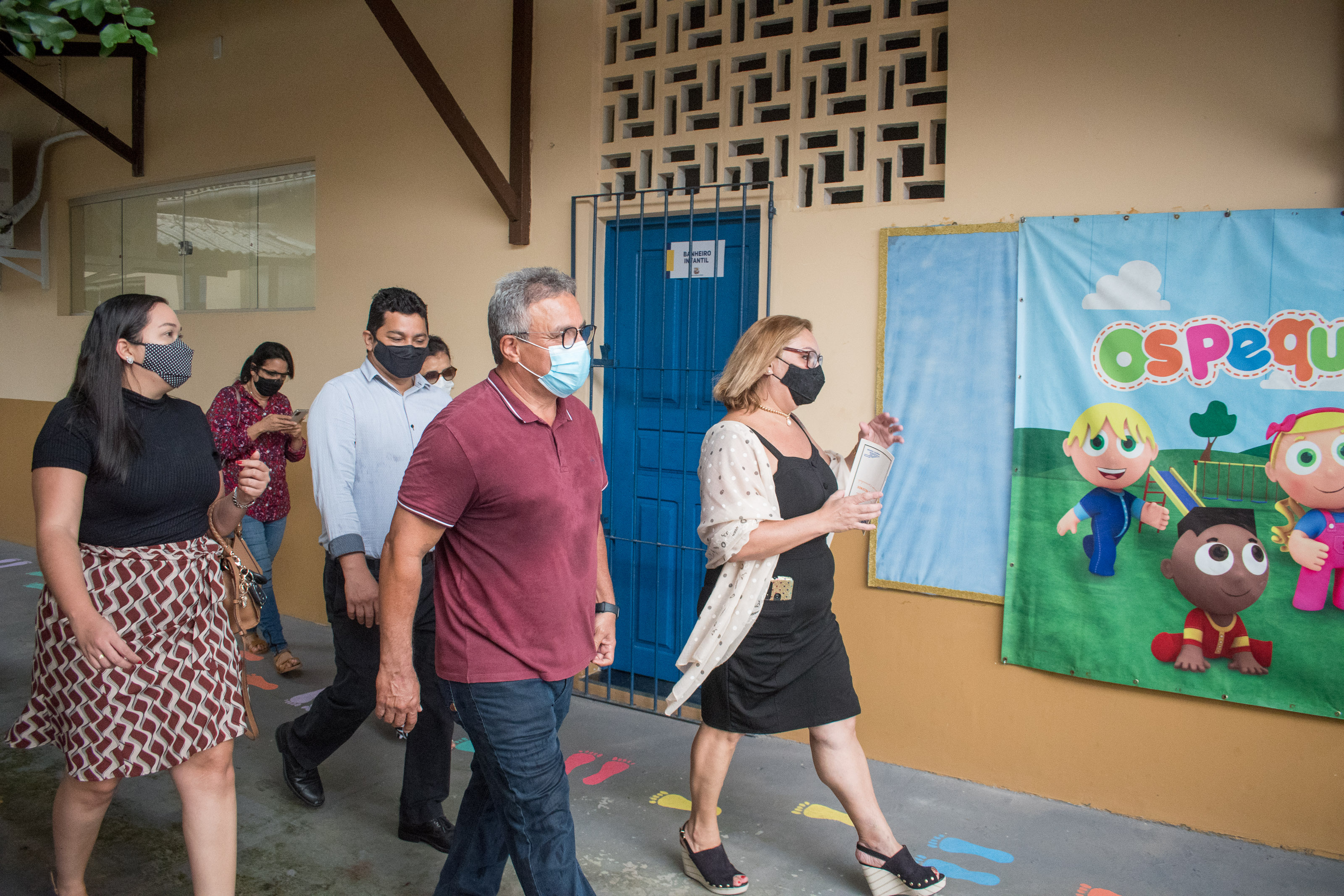 Escolas revitalizadas na Pedreira e no Marco beneficiam 1.400 alunos