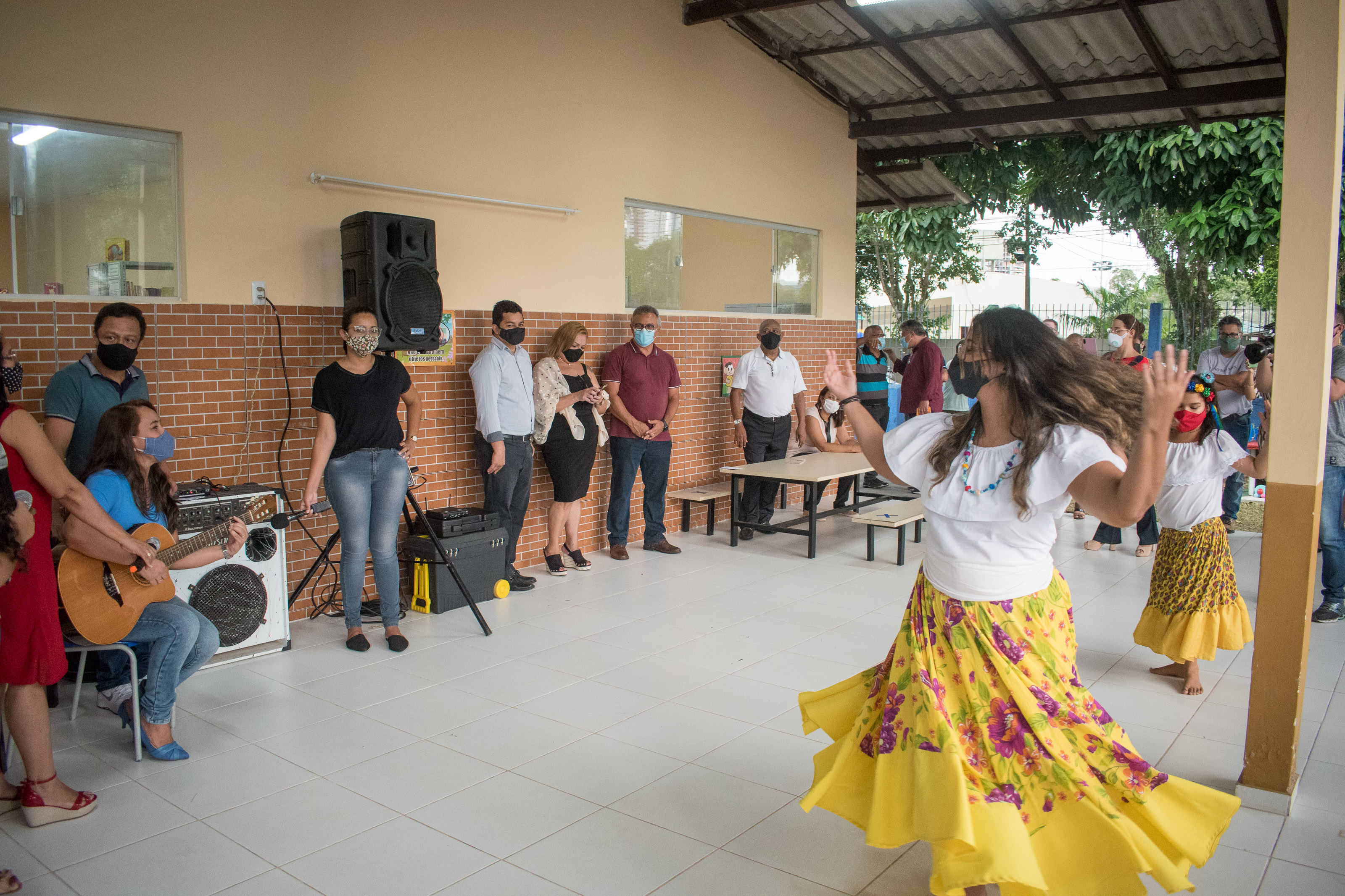 Escolas revitalizadas na Pedreira e no Marco beneficiam 1.400 alunos